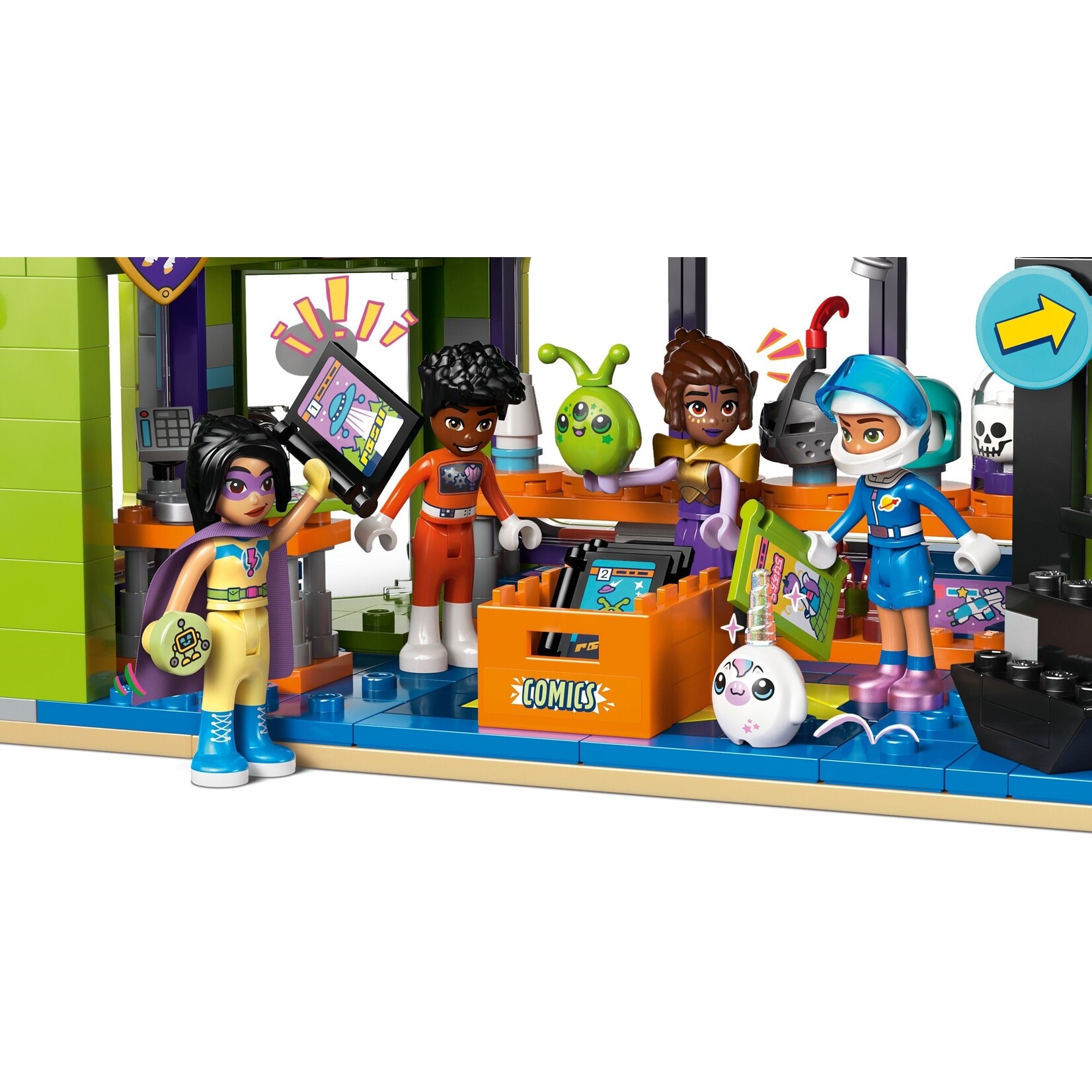 LEGO Stripboeken- en gamewinkel - 42674