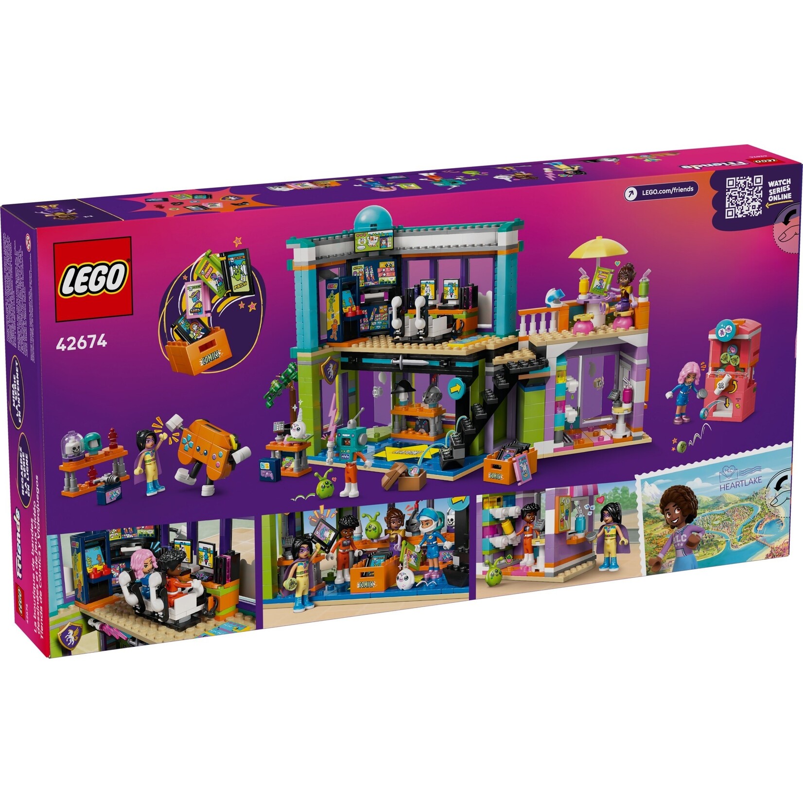 LEGO Stripboeken- en gamewinkel - 42674