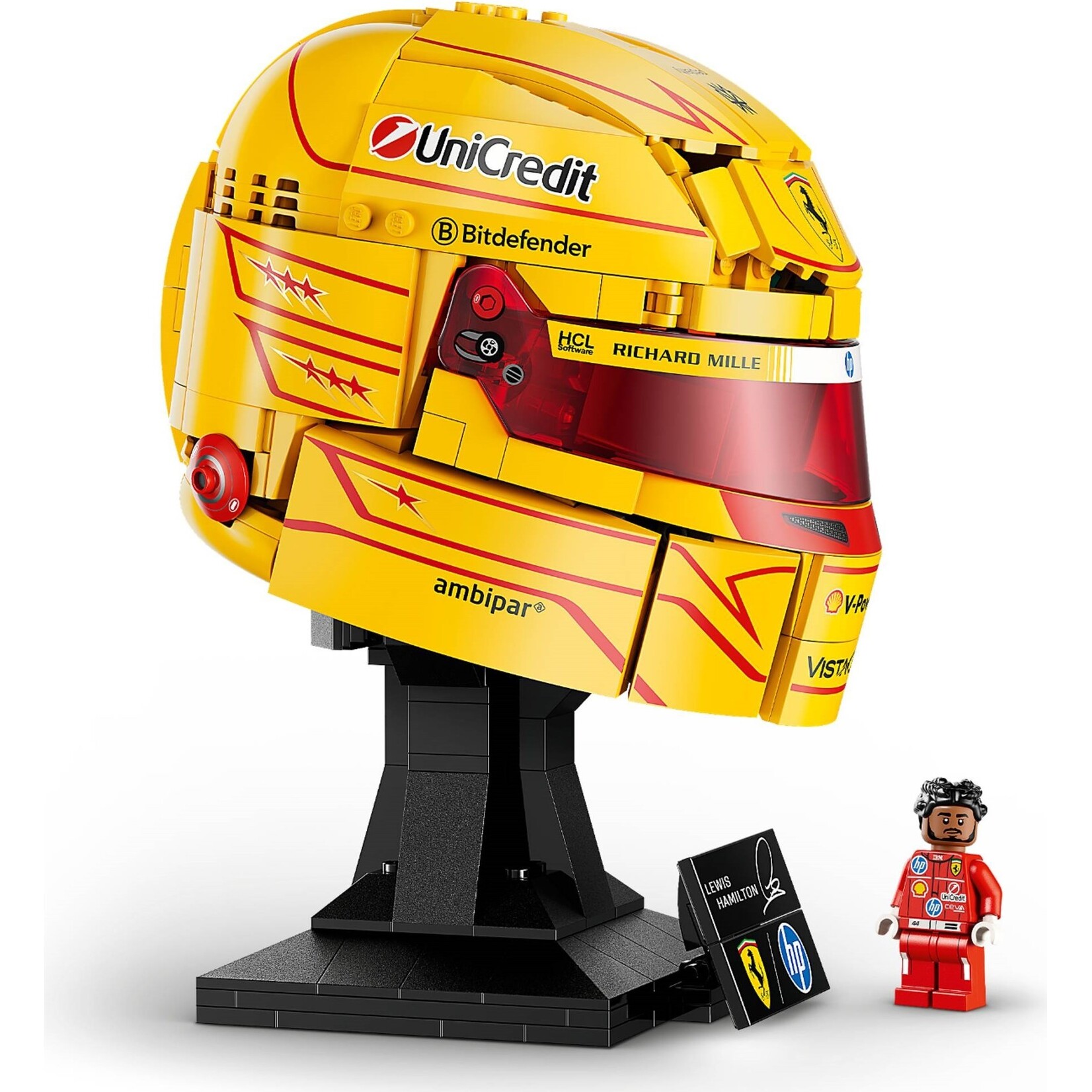 LEGO Scuderia Ferrari HP helm van Lewis Hamilton - 43022