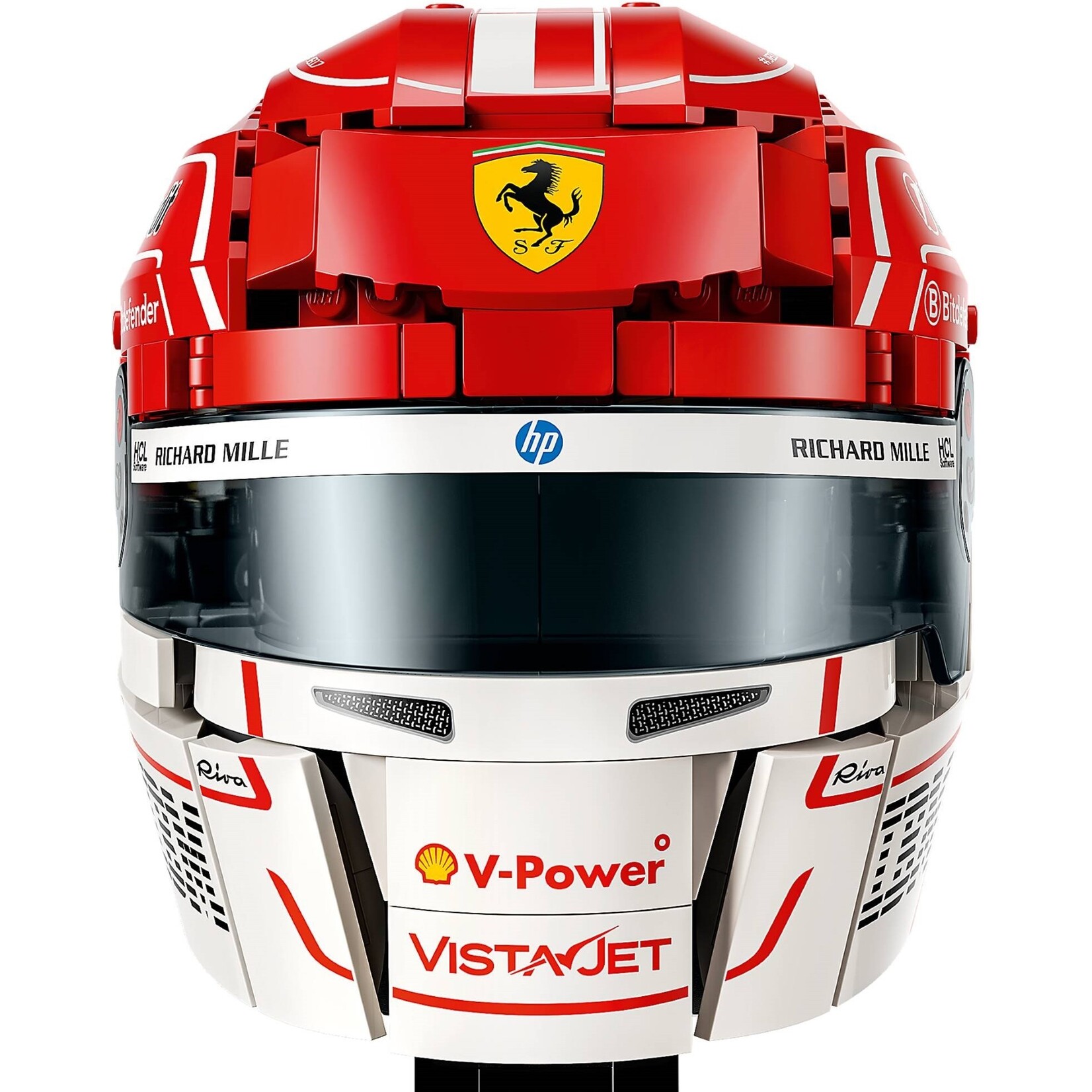 LEGO Scuderia Ferrari HP helm van Charles Leclerc - 43014