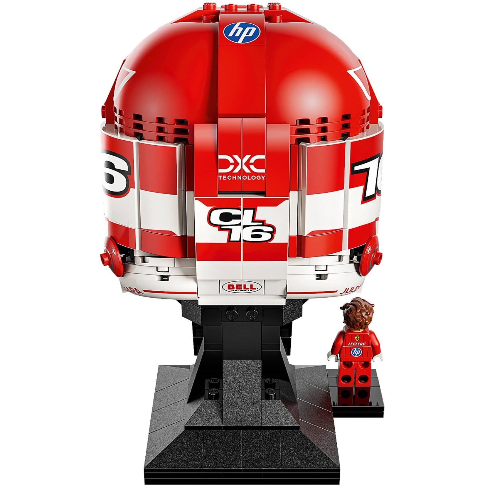 LEGO Scuderia Ferrari HP helm van Charles Leclerc - 43014