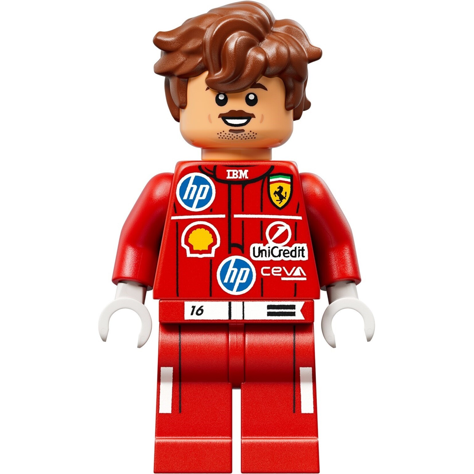 LEGO Scuderia Ferrari HP helm van Charles Leclerc - 43014