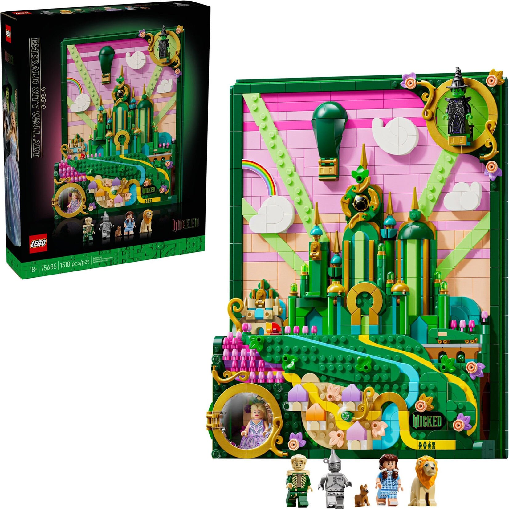 LEGO Emerald City muurkunst - 75685