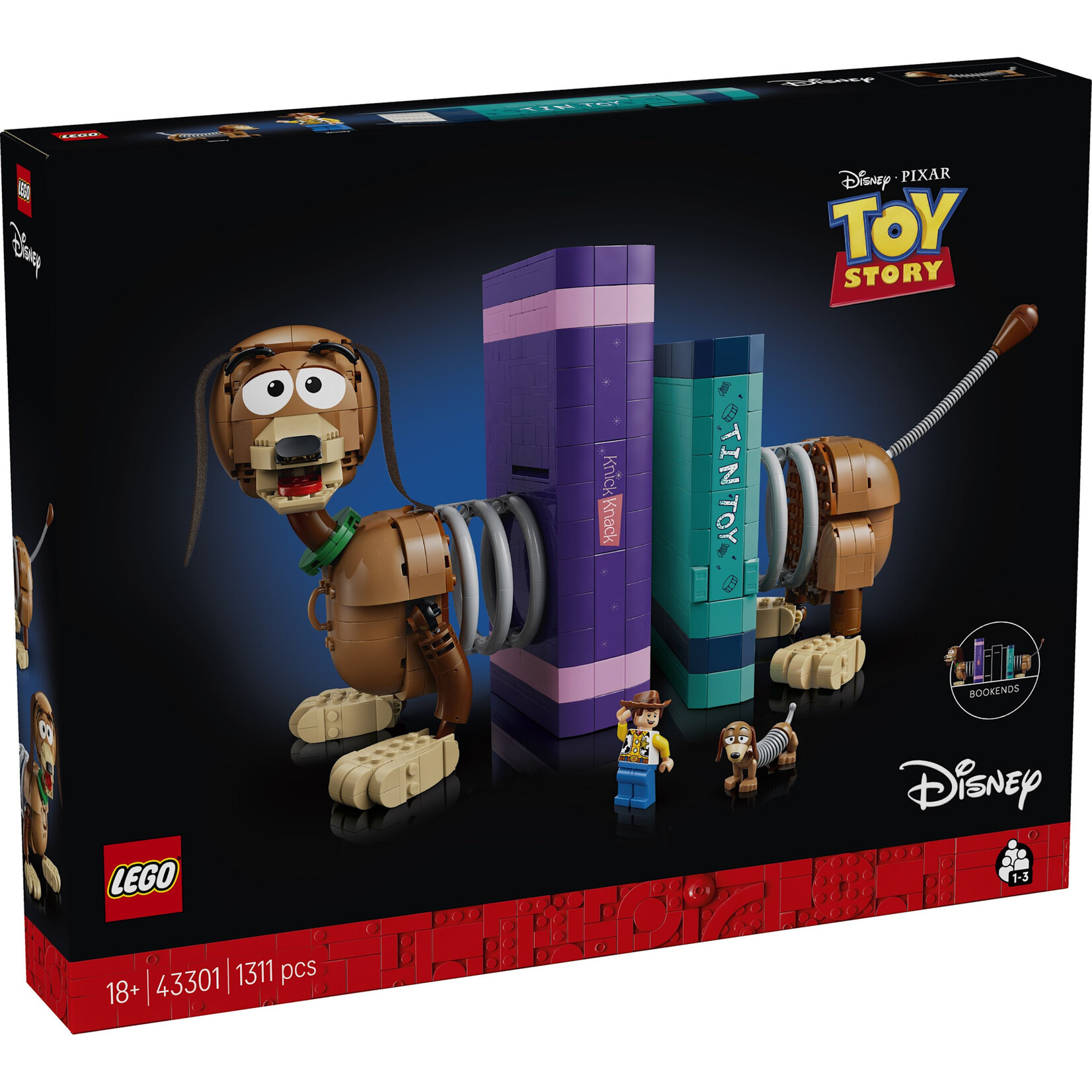 LEGO Toy Story Slinky Hond boekensteunen - 43301