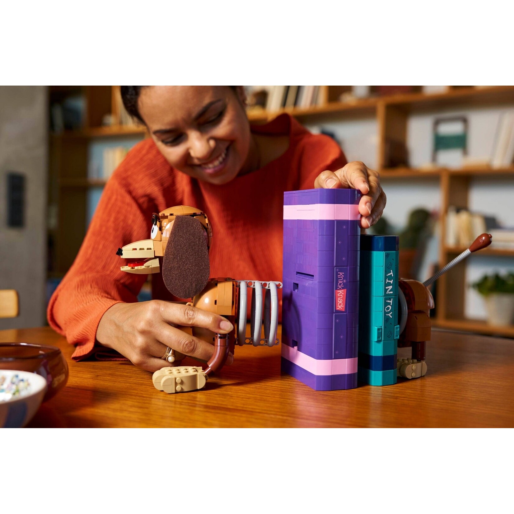 LEGO Toy Story Slinky Hond boekensteunen - 43301