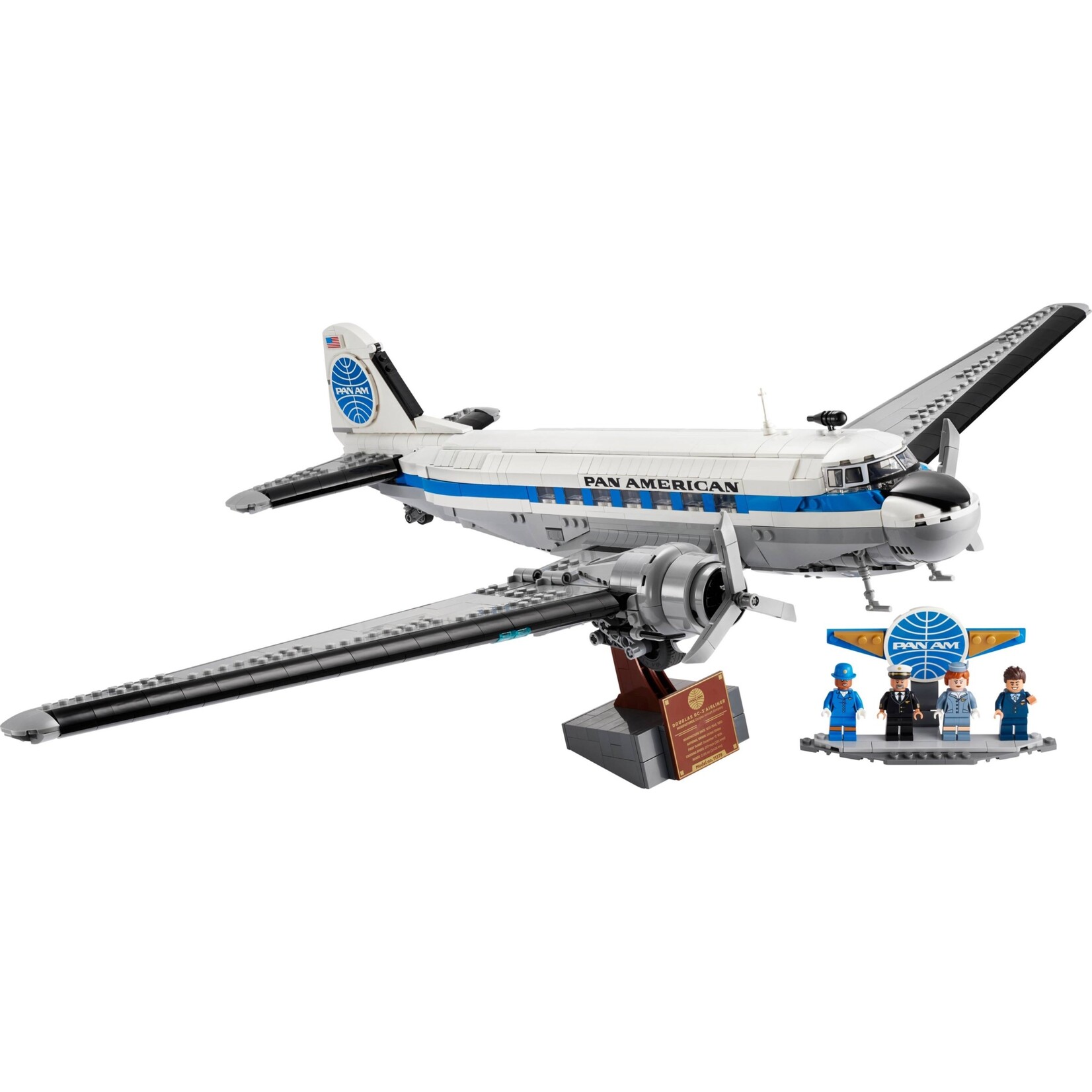 LEGO Douglas™ DC-3™ PAN AM® passagiersvliegtuig - 11378