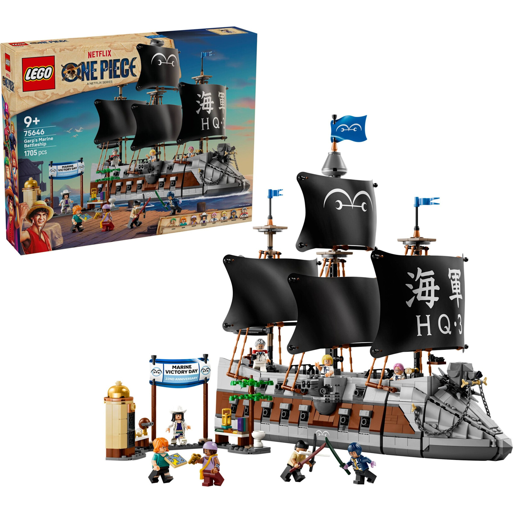 LEGO Het slagschip van Garp - 75646