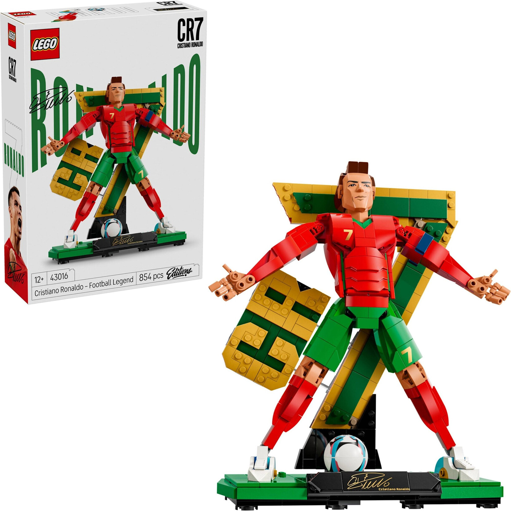 LEGO  Cristiano Ronaldo – Voetballegende - 43016