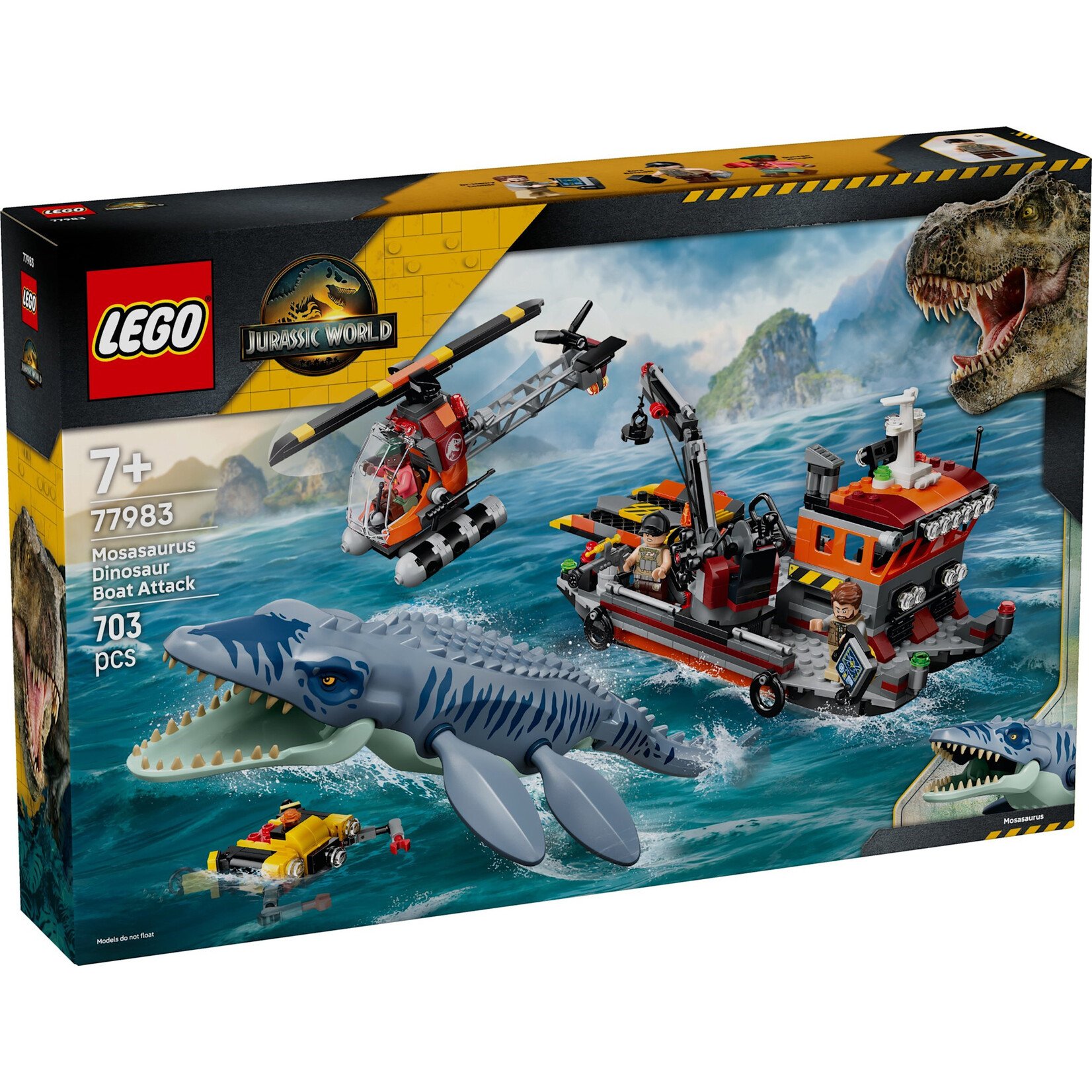 LEGO Mosasaurus bootaanval - 77983