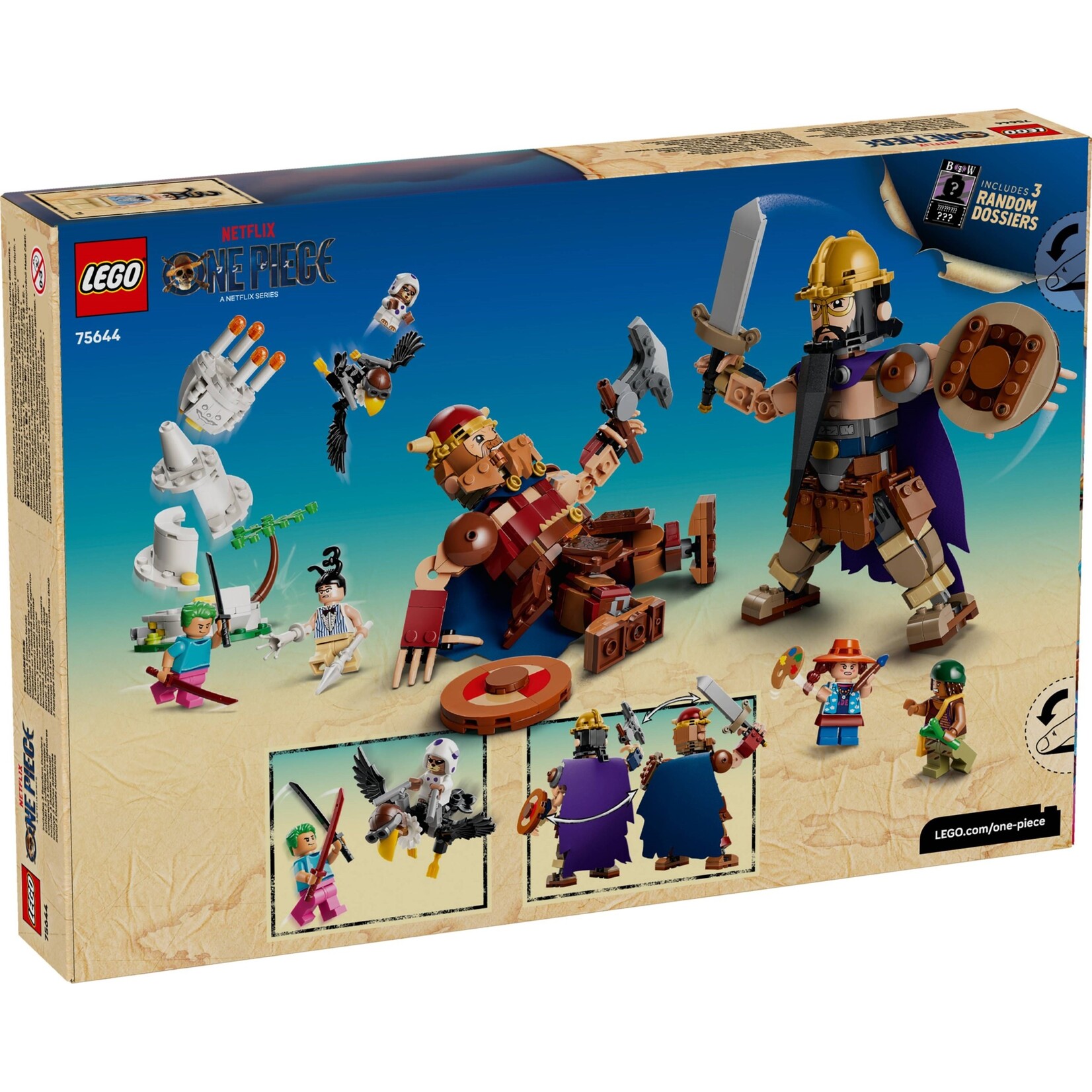 LEGO Dorry vs. Brogy – Reuzen van Kleine Gaarde - 75644