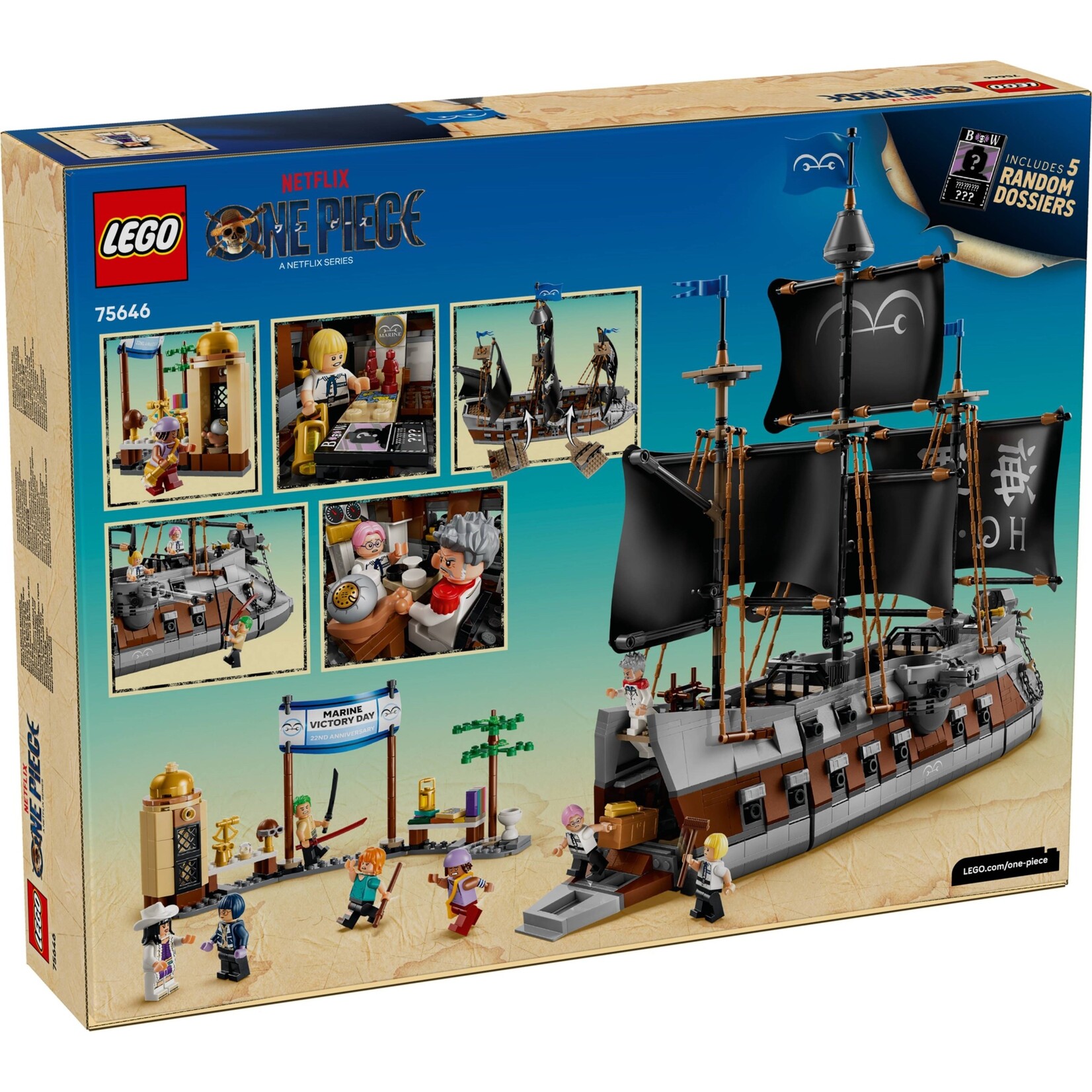 LEGO Het slagschip van Garp - 75646