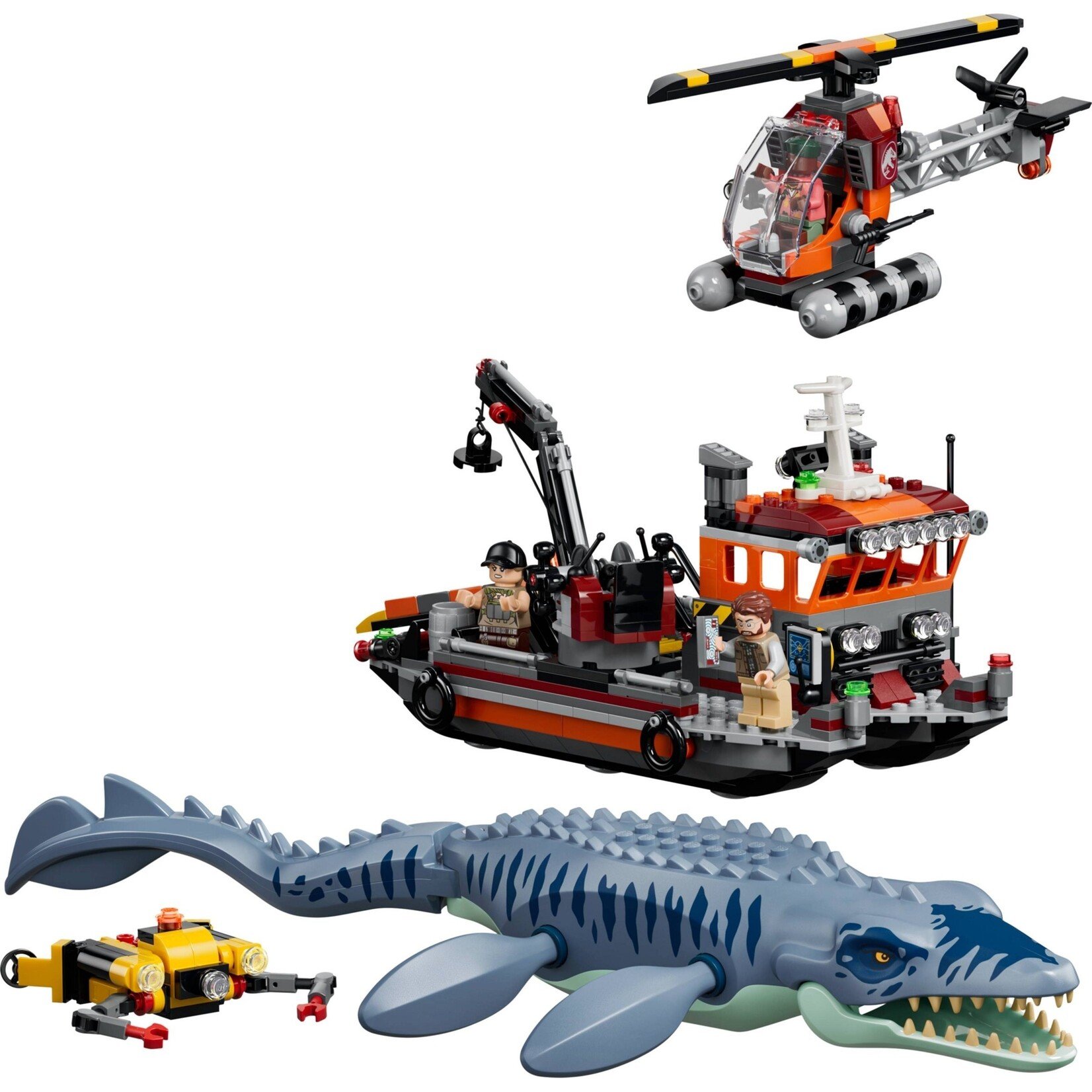 LEGO Mosasaurus bootaanval - 77983