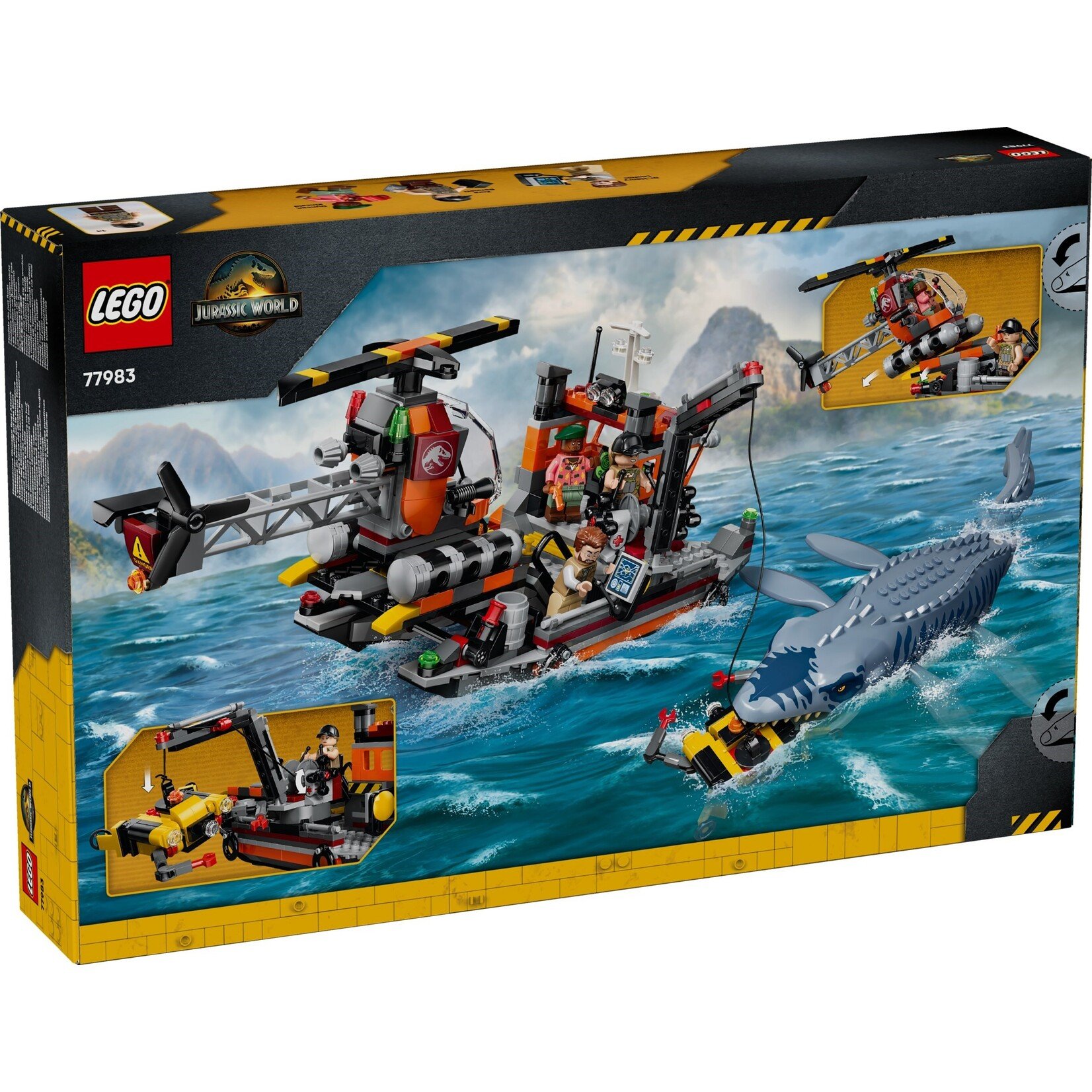 LEGO Mosasaurus bootaanval - 77983