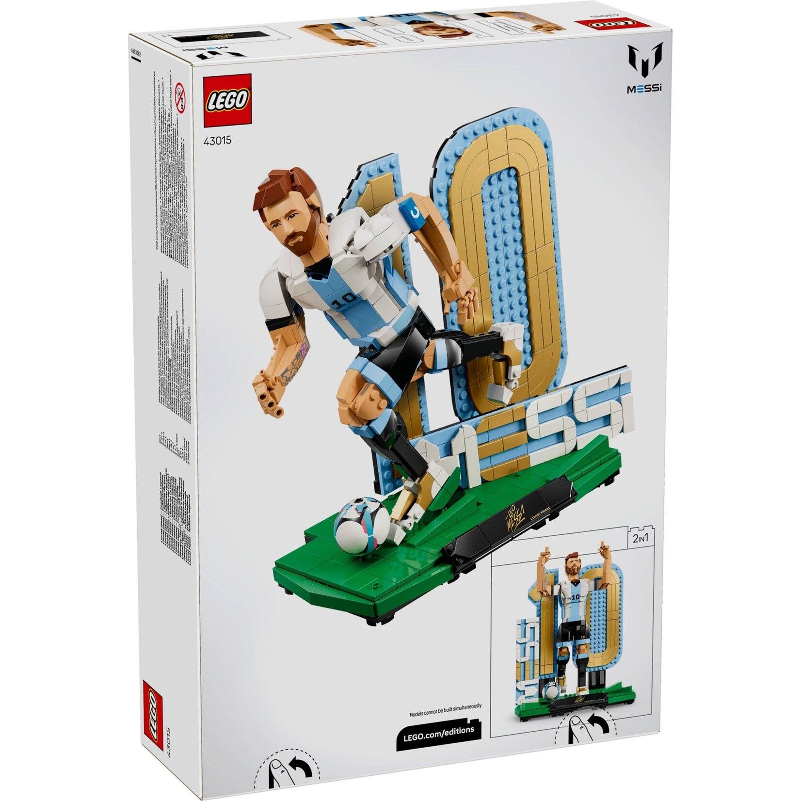 LEGO Lionel Messi – Voetballegende - 43015
