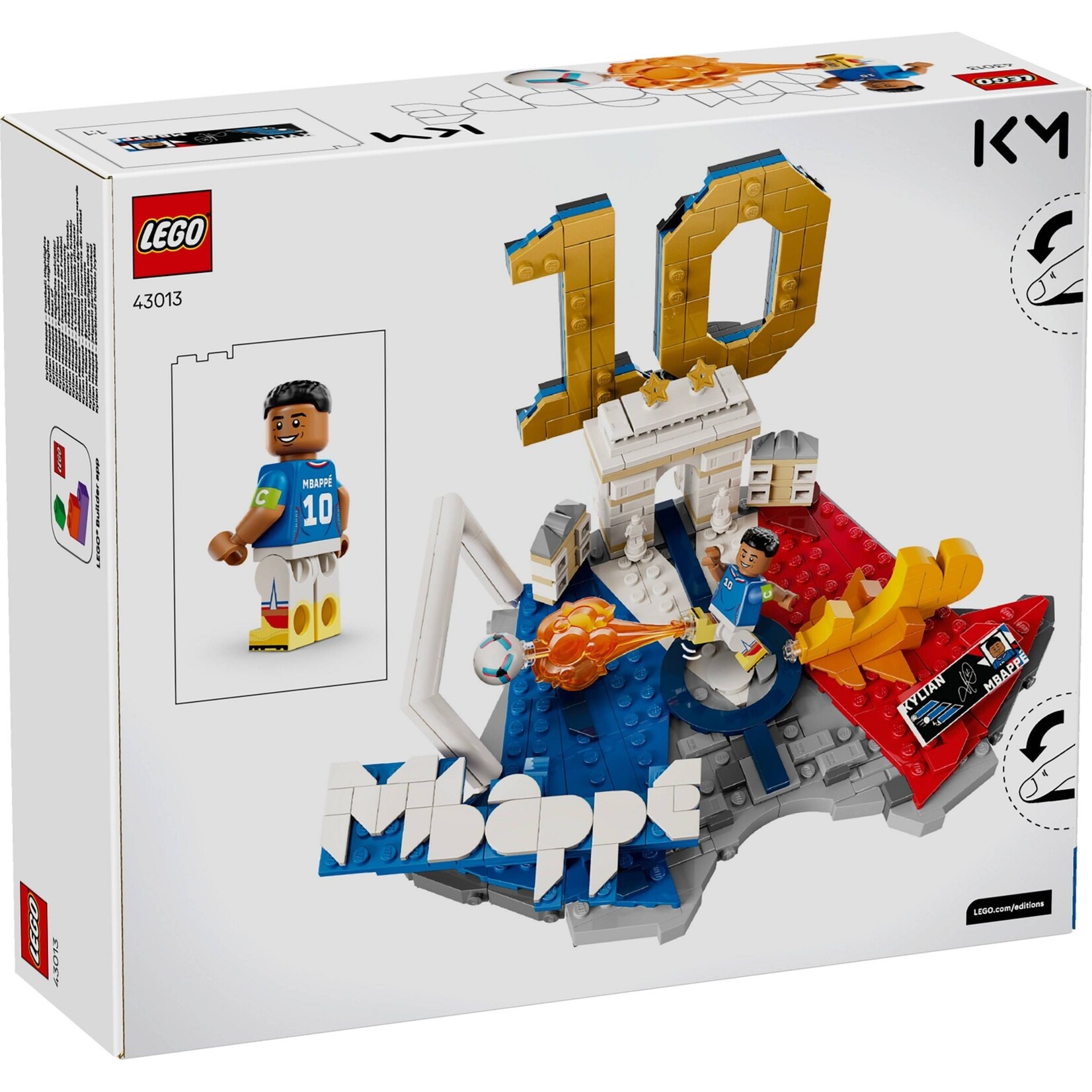 LEGO Kylian Mbappé – Voetbalhoogtepunten - 43013