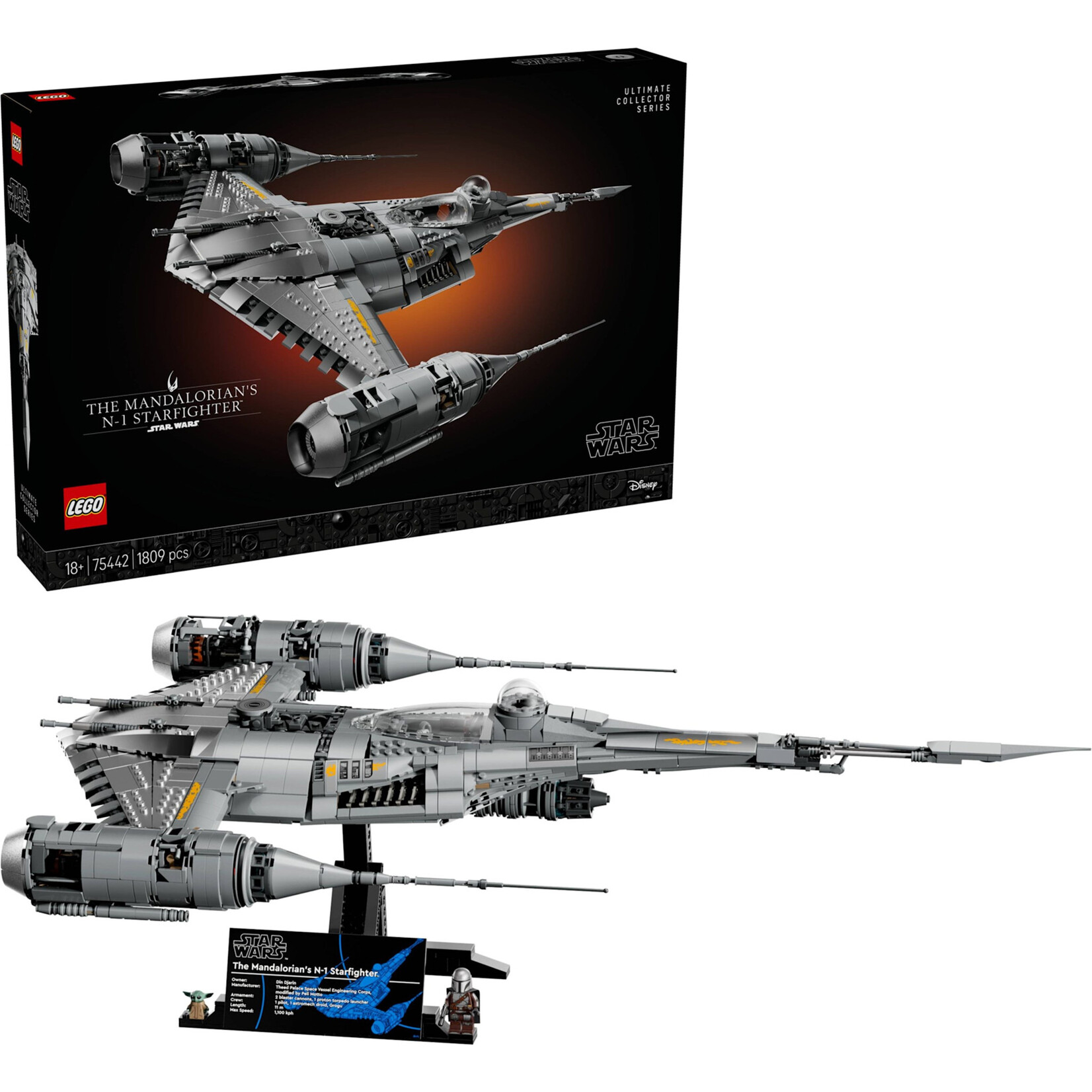 LEGO De Mandalorians N-1 Starfighter™ - 75442