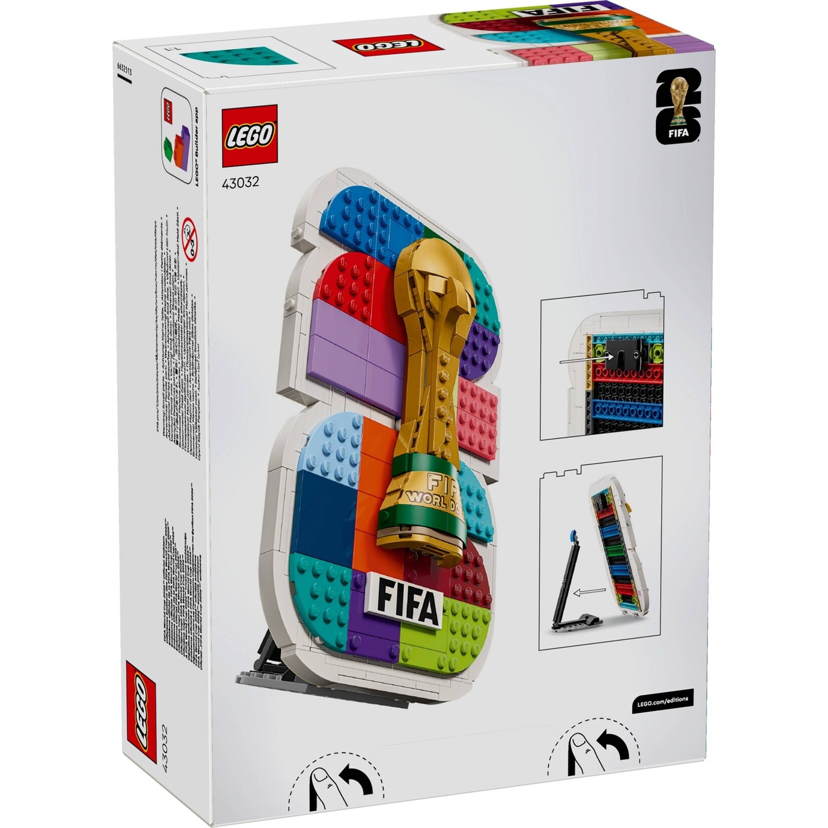 LEGO FIFA World Cup 2026™ officieel logo - 43032
