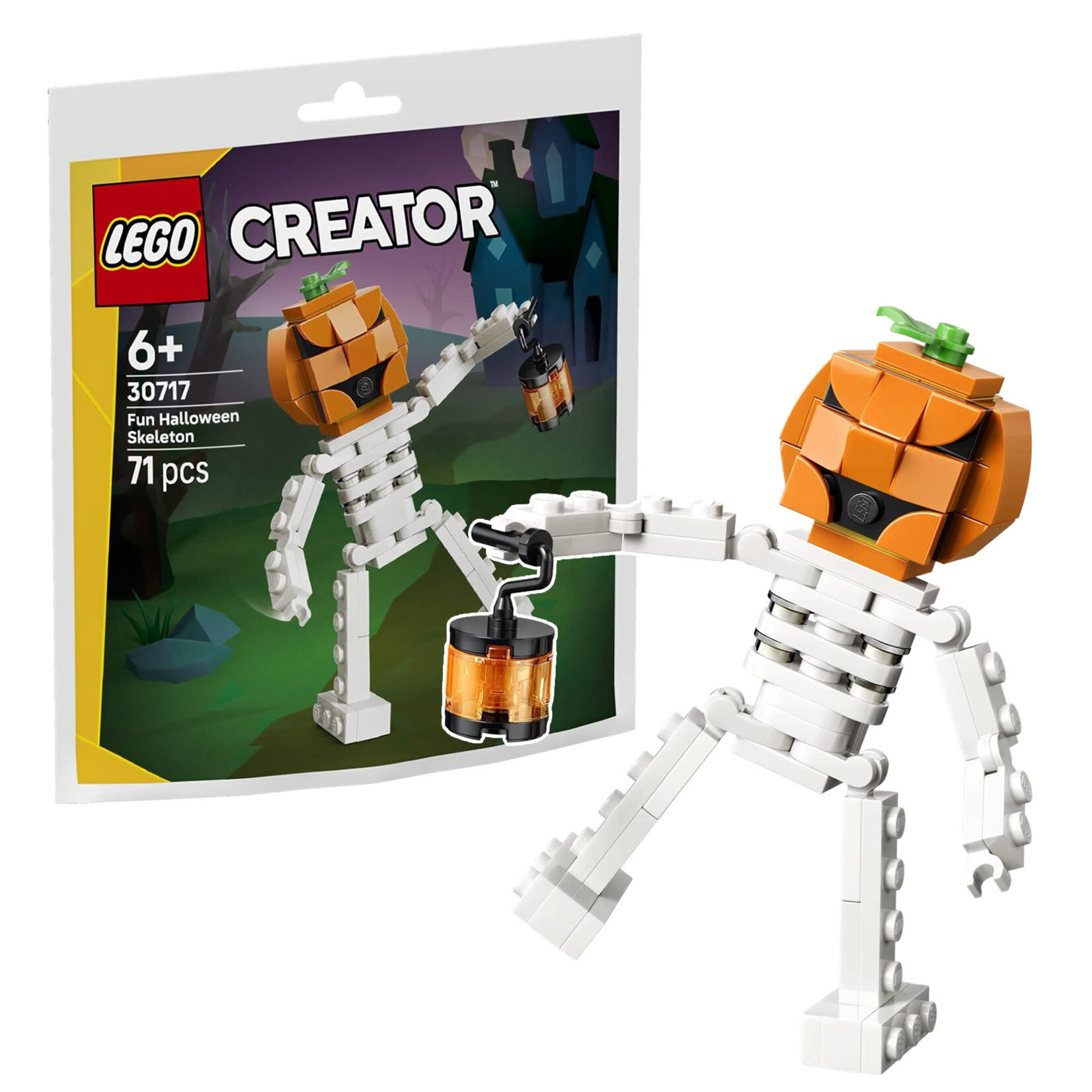 LEGO LEGO Leuk Halloween-skelet - 30717