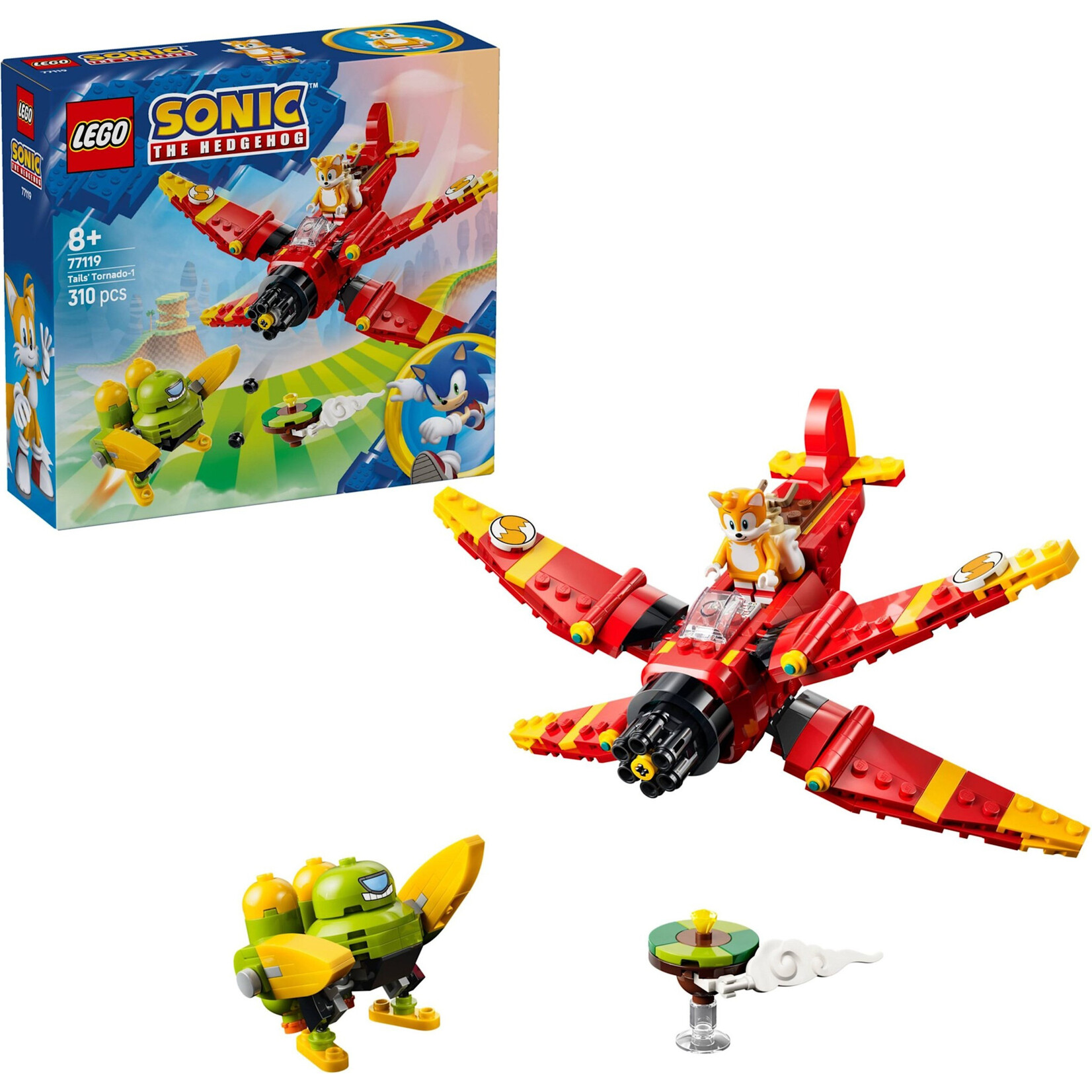 LEGO LEGO  Tails en zijn Tornado-1 - 77119