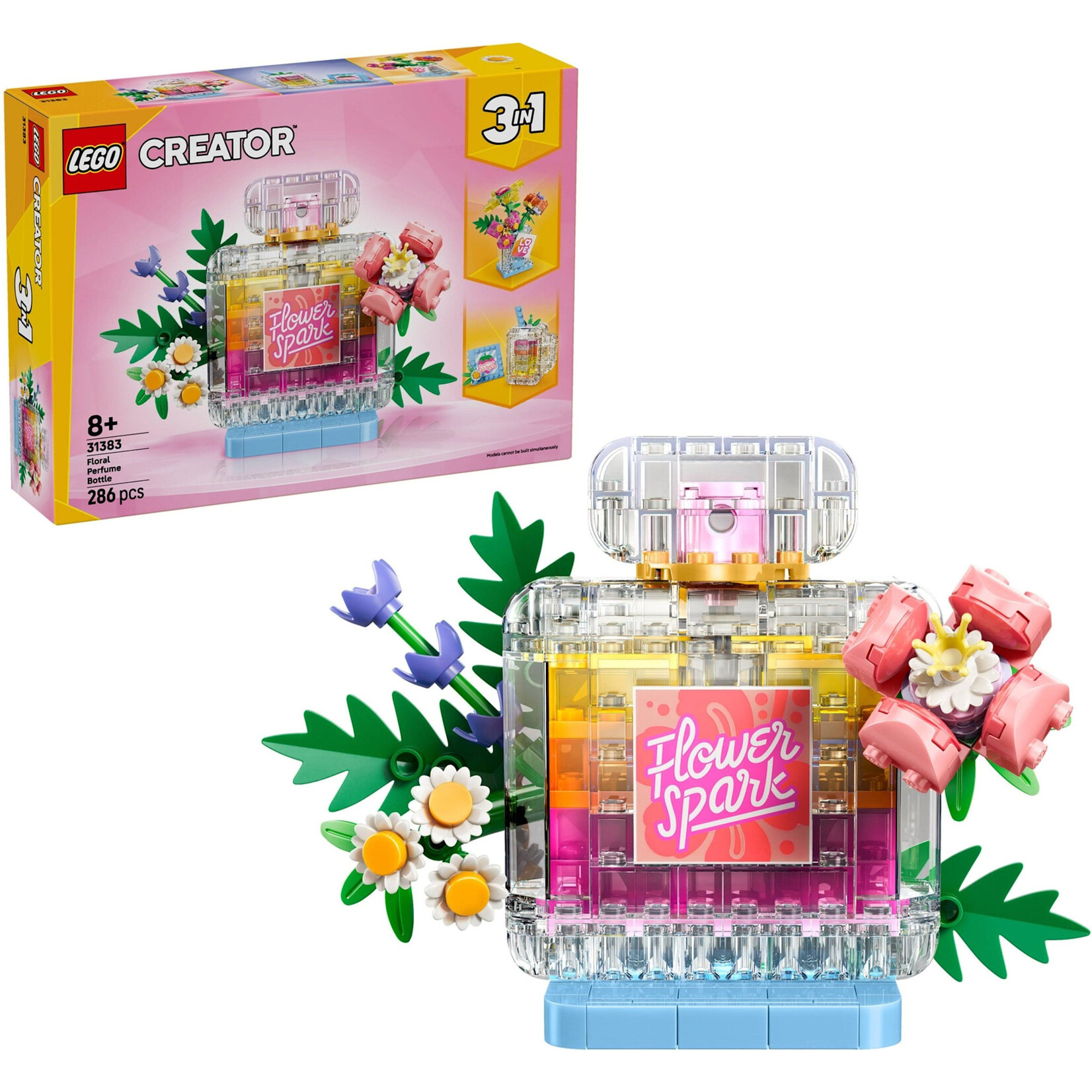 LEGO LEGO Parfumfles met bloemen - 31383