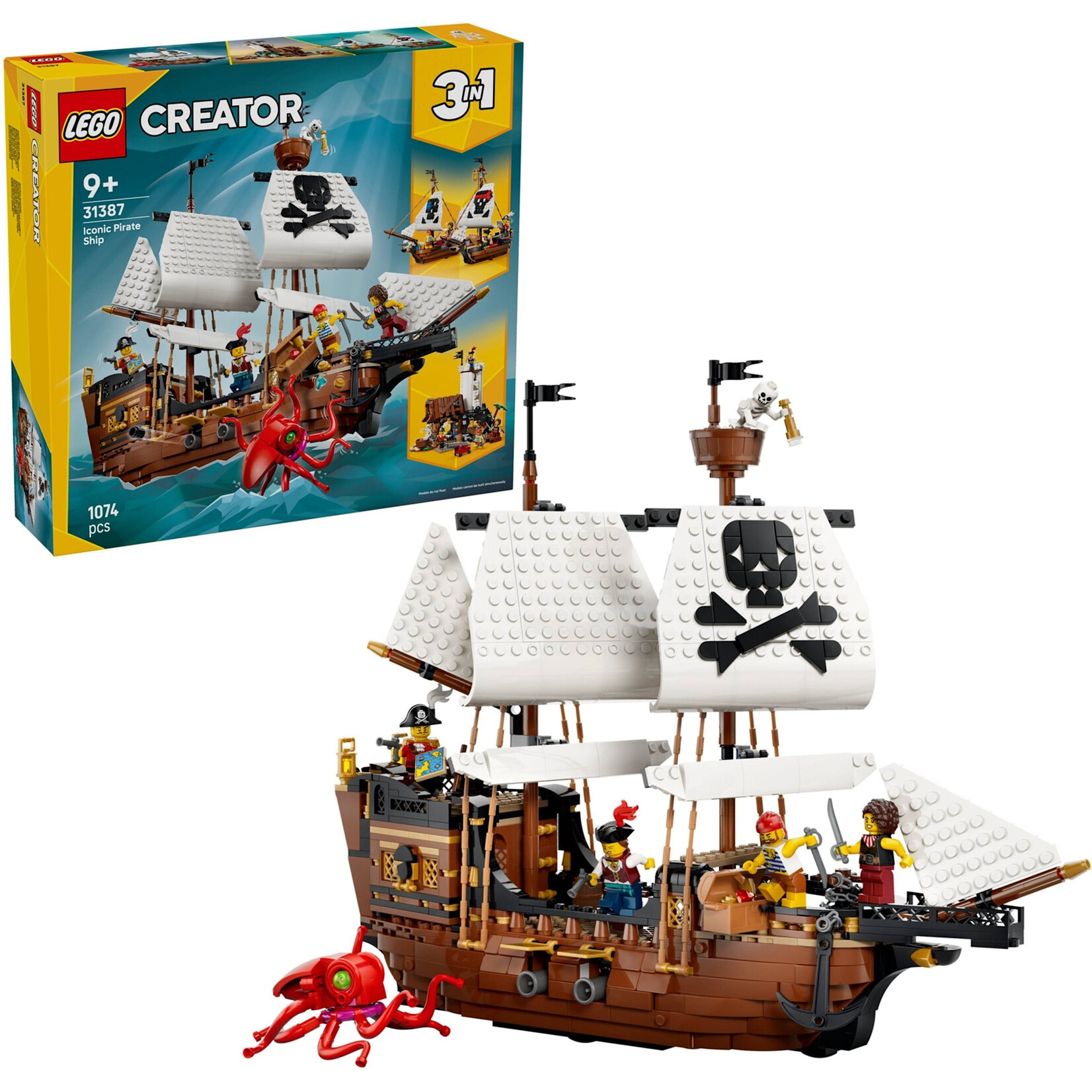 LEGO LEGO Klassiek piratenschip- 31387