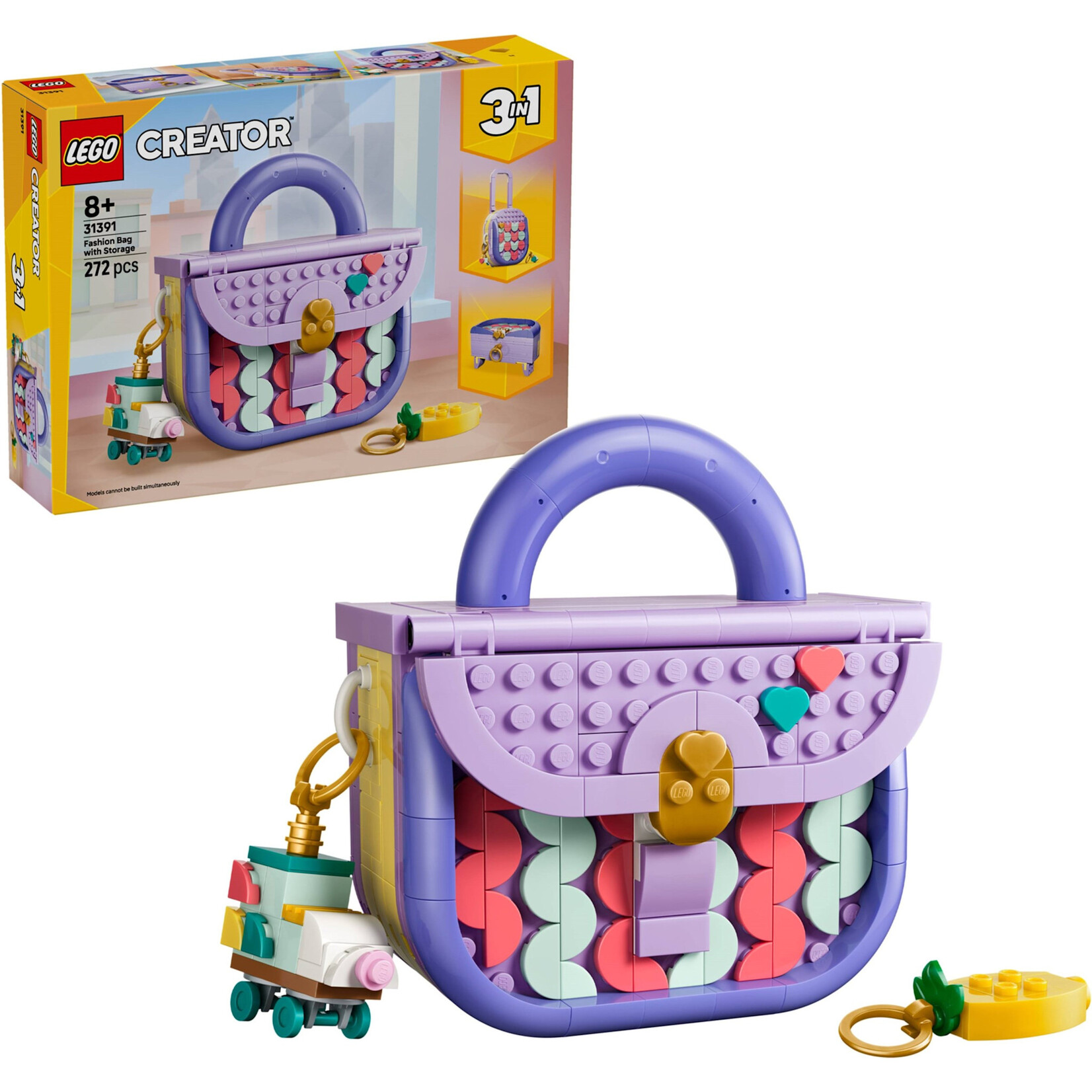 LEGO LEGO Stijlvolle tas met opbergruimte - 31391