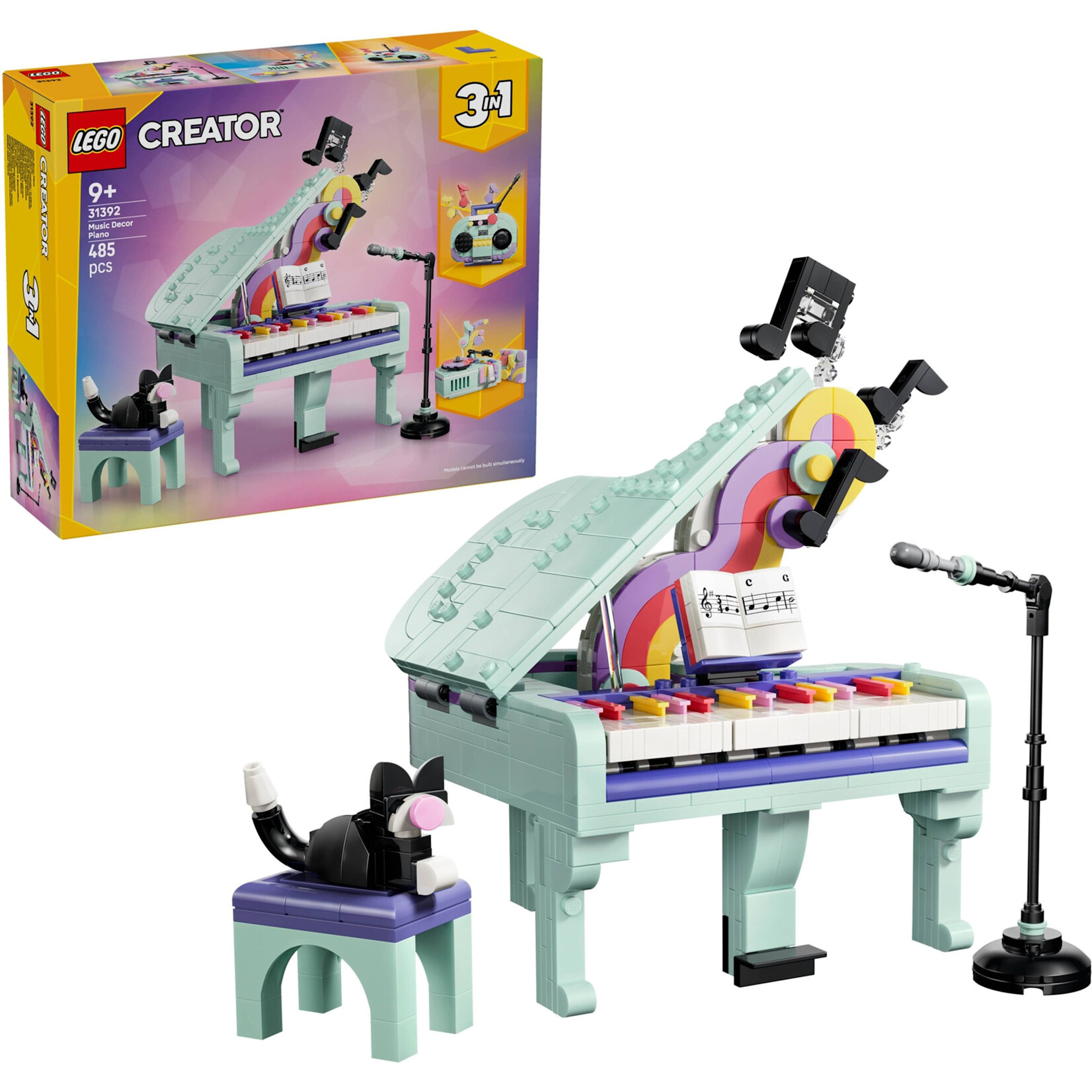 LEGO LEGO Piano met kat - 31392