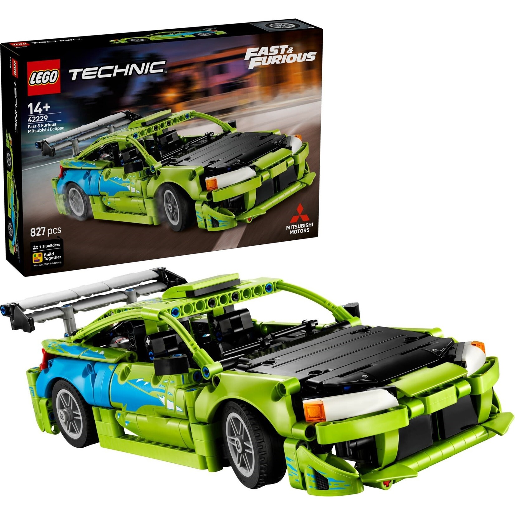 LEGO LEGO  Fast and Furious Mitsubishi Eclipse auto - 42229