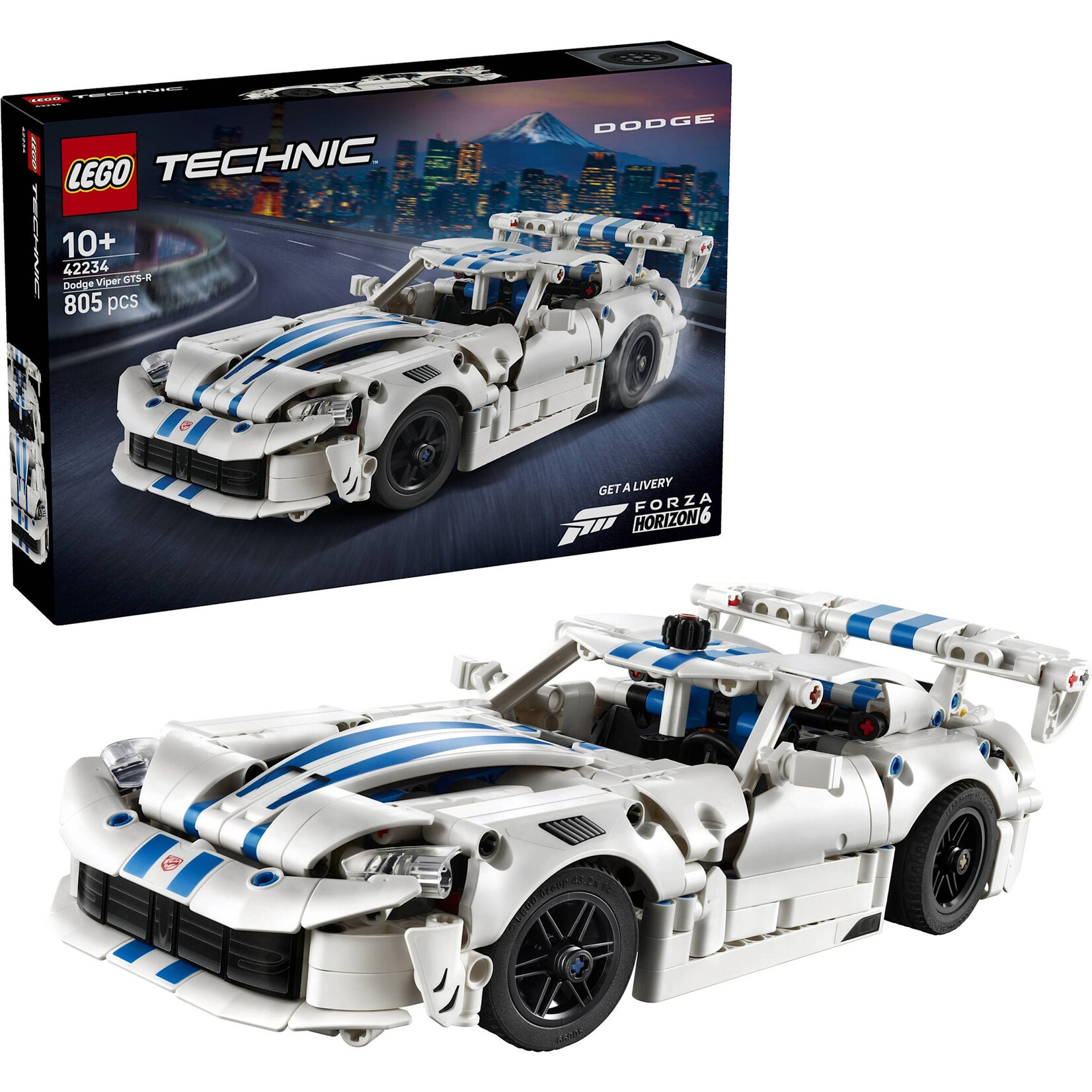 LEGO LEGO  Dodge Viper GTS-R sportauto - 42234