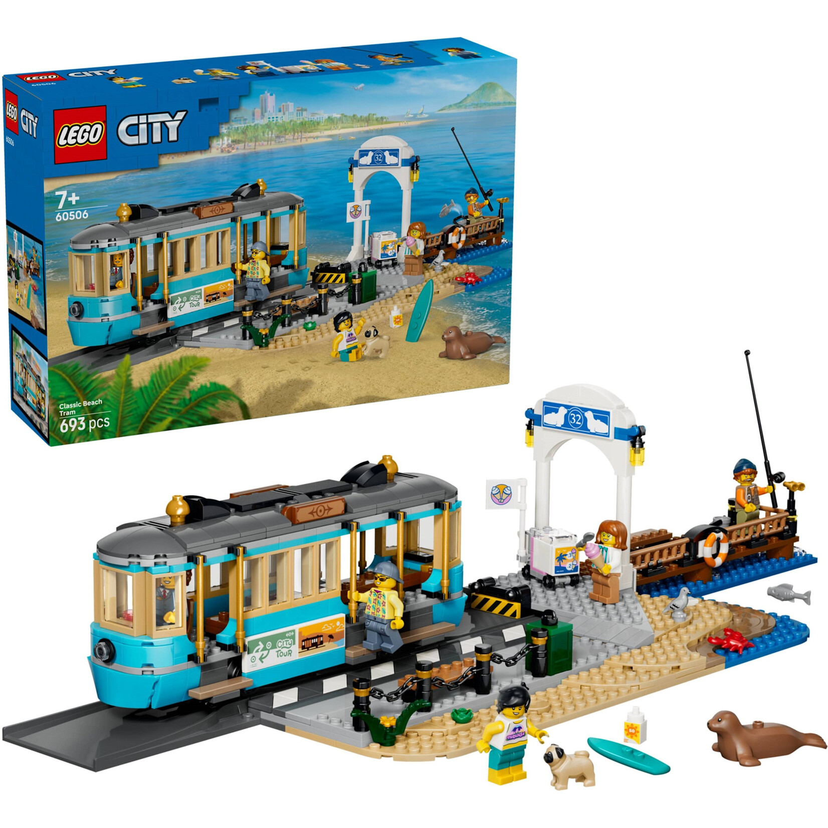 LEGO LEGO Klassieke strandtram - 60506