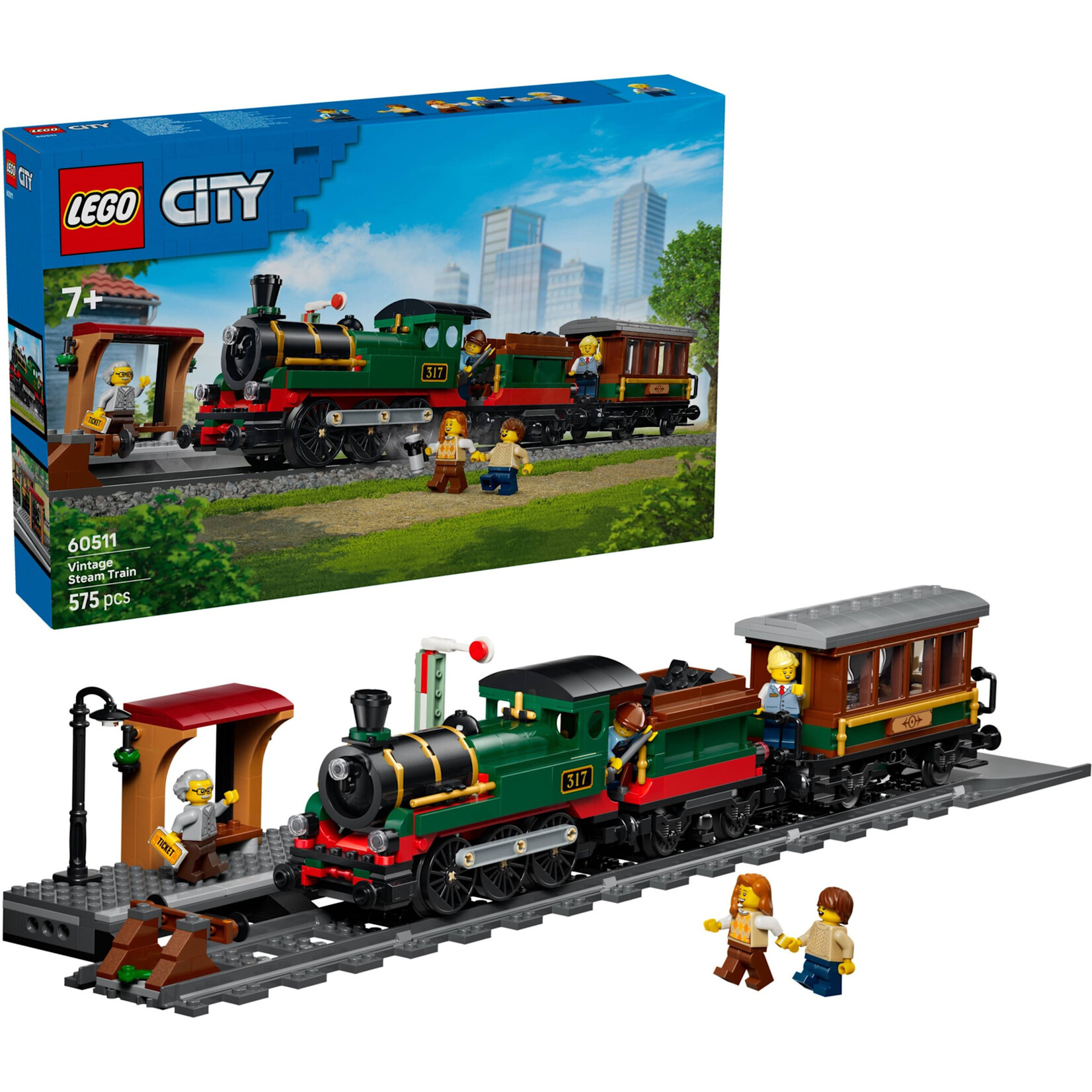 LEGO LEGO Vintage stoomtrein - 60511