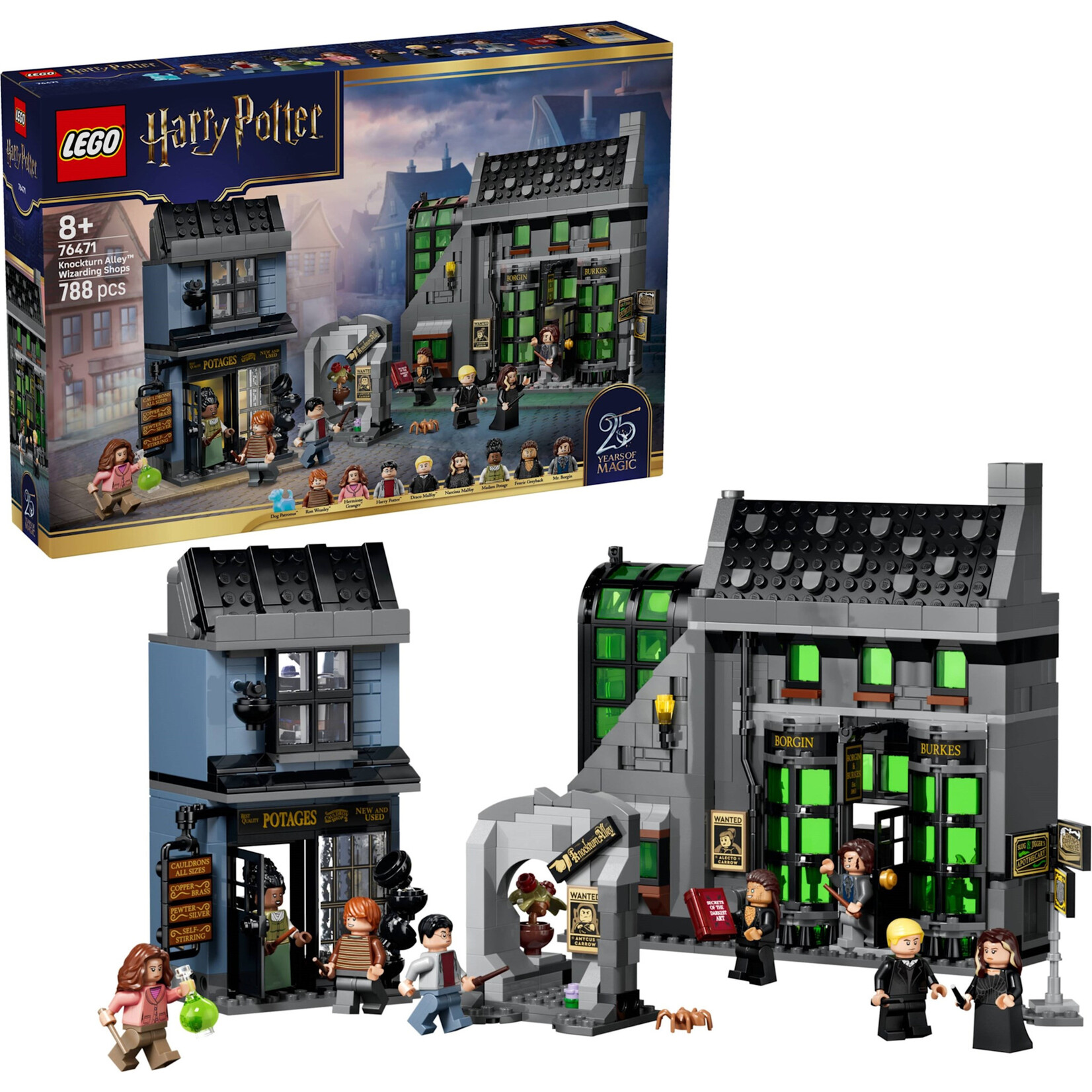 LEGO LEGO Verdonkeremaansteeg tovenaarswinkels - 76471