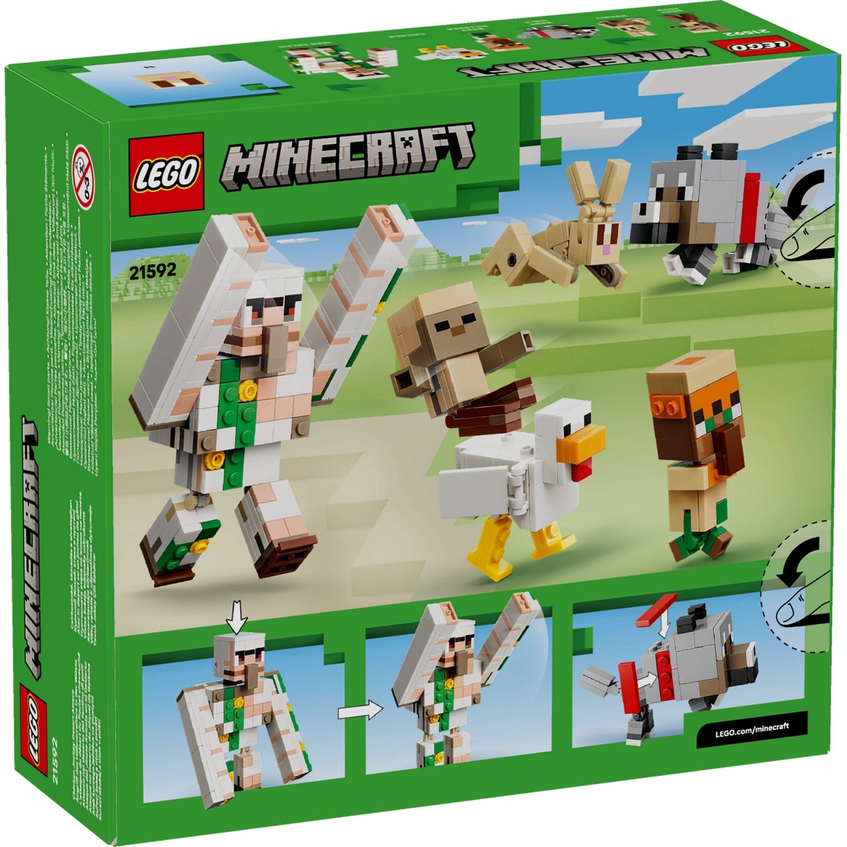 LEGO Kipberijder woestijnaanval - 21592
