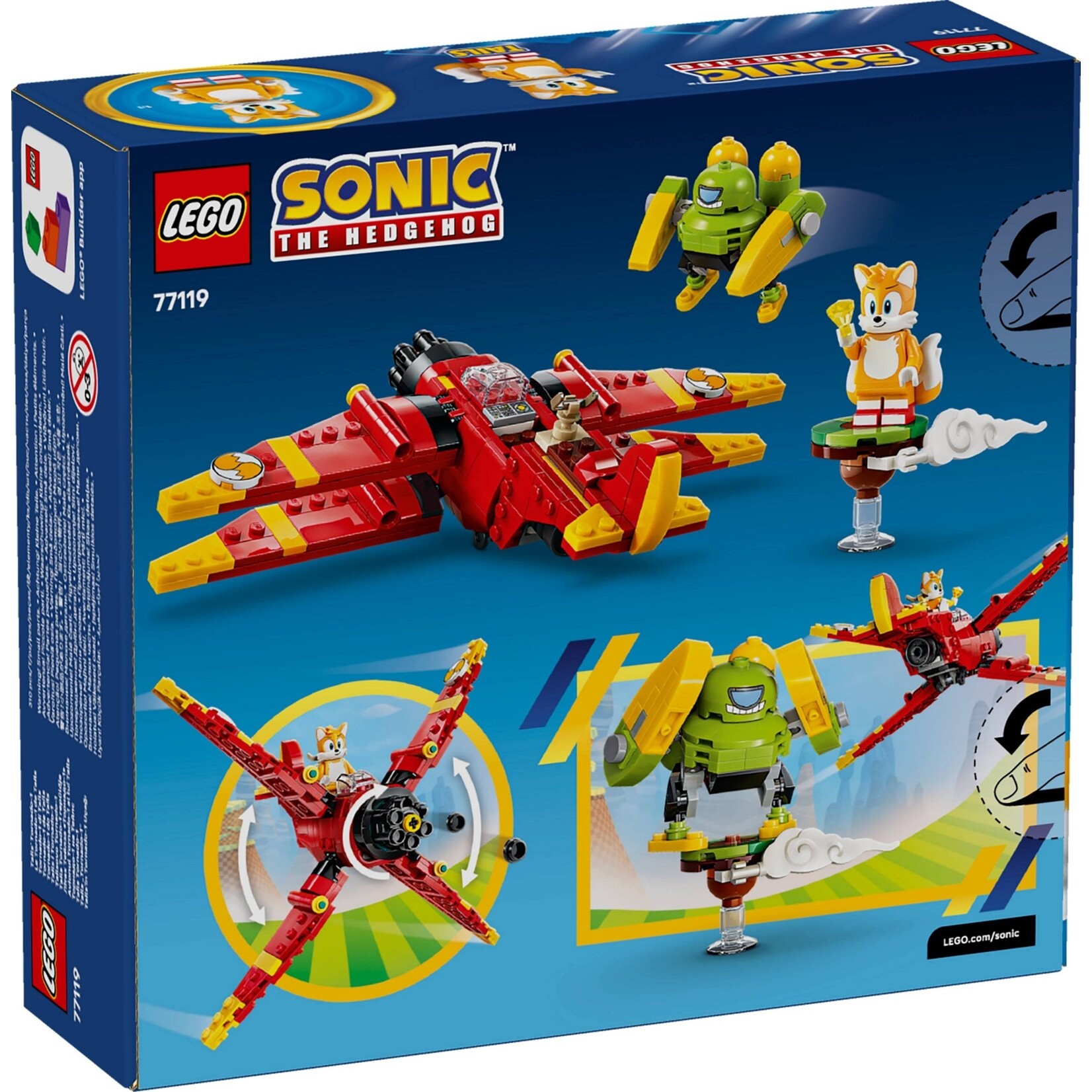 LEGO Tails en zijn Tornado-1 - 77119