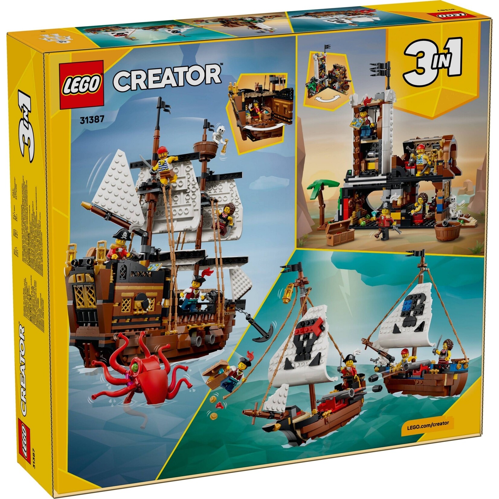 LEGO Klassiek piratenschip- 31387