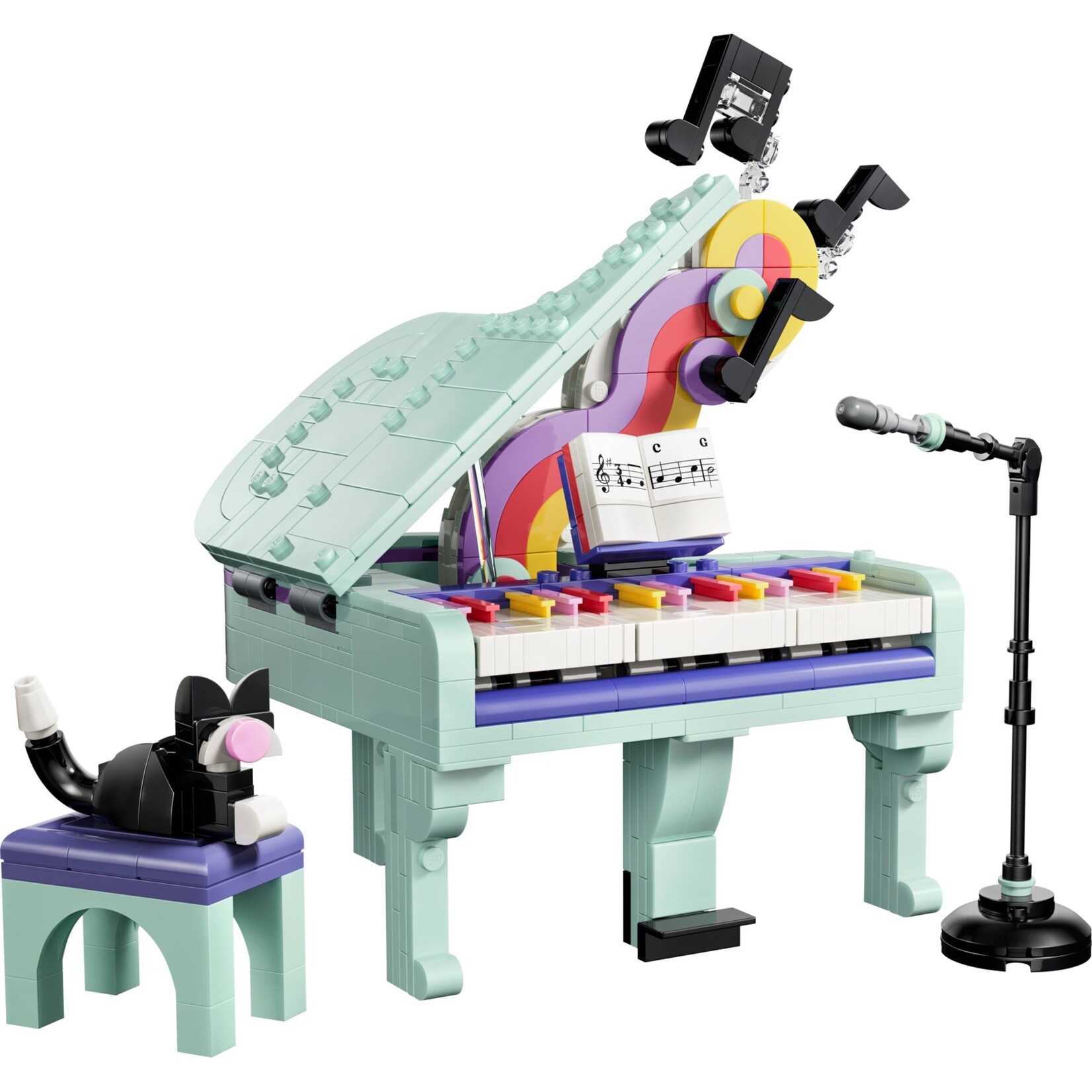 LEGO Piano met kat - 31392
