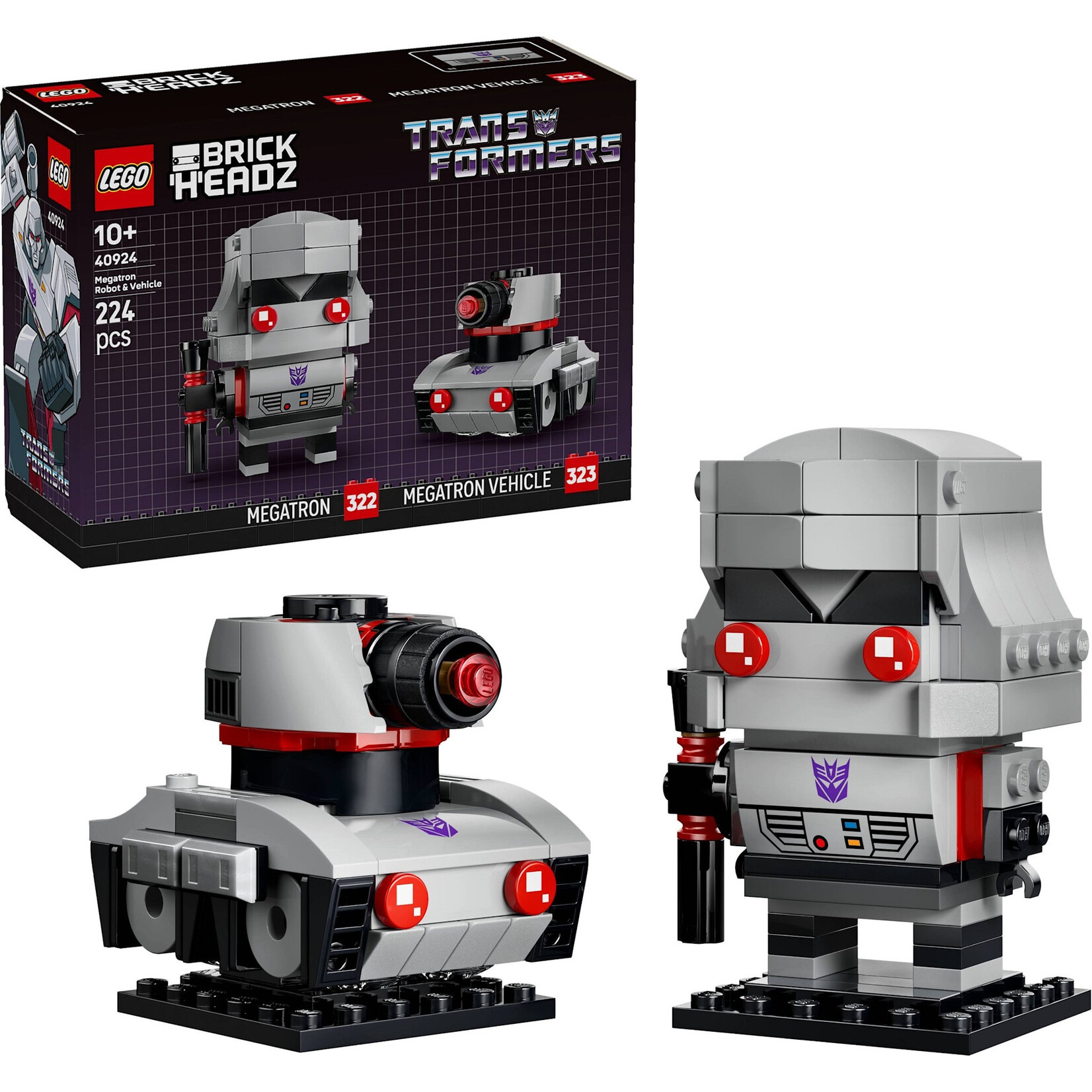 LEGO Megatron robot en voertuig - 40924