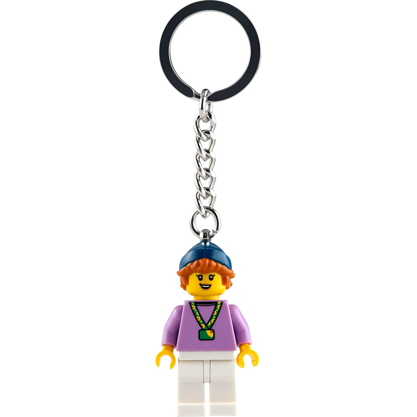 LEGO Sleutelhanger Meisje met zonnebloemkoord - 854330