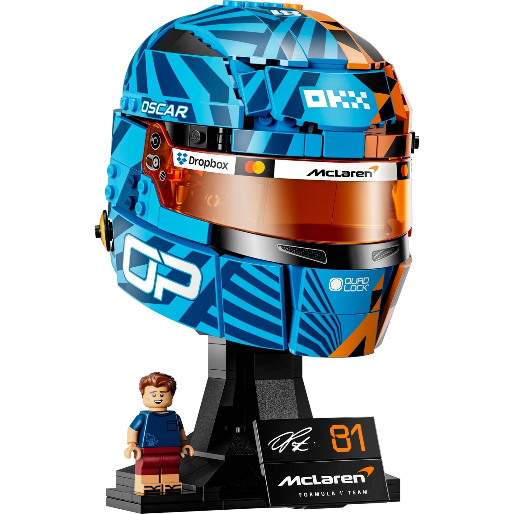 LEGO  McLaren Mastercard F1® Team helm van Oscar Piastri - 43017