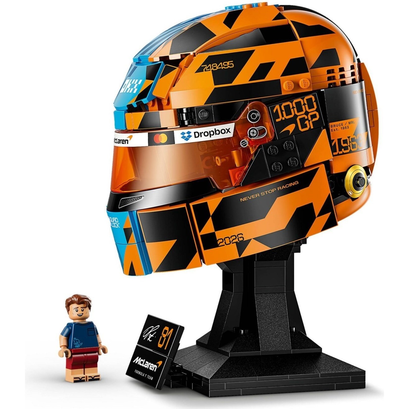 LEGO  McLaren Mastercard F1® Team helm van Oscar Piastri - 43017