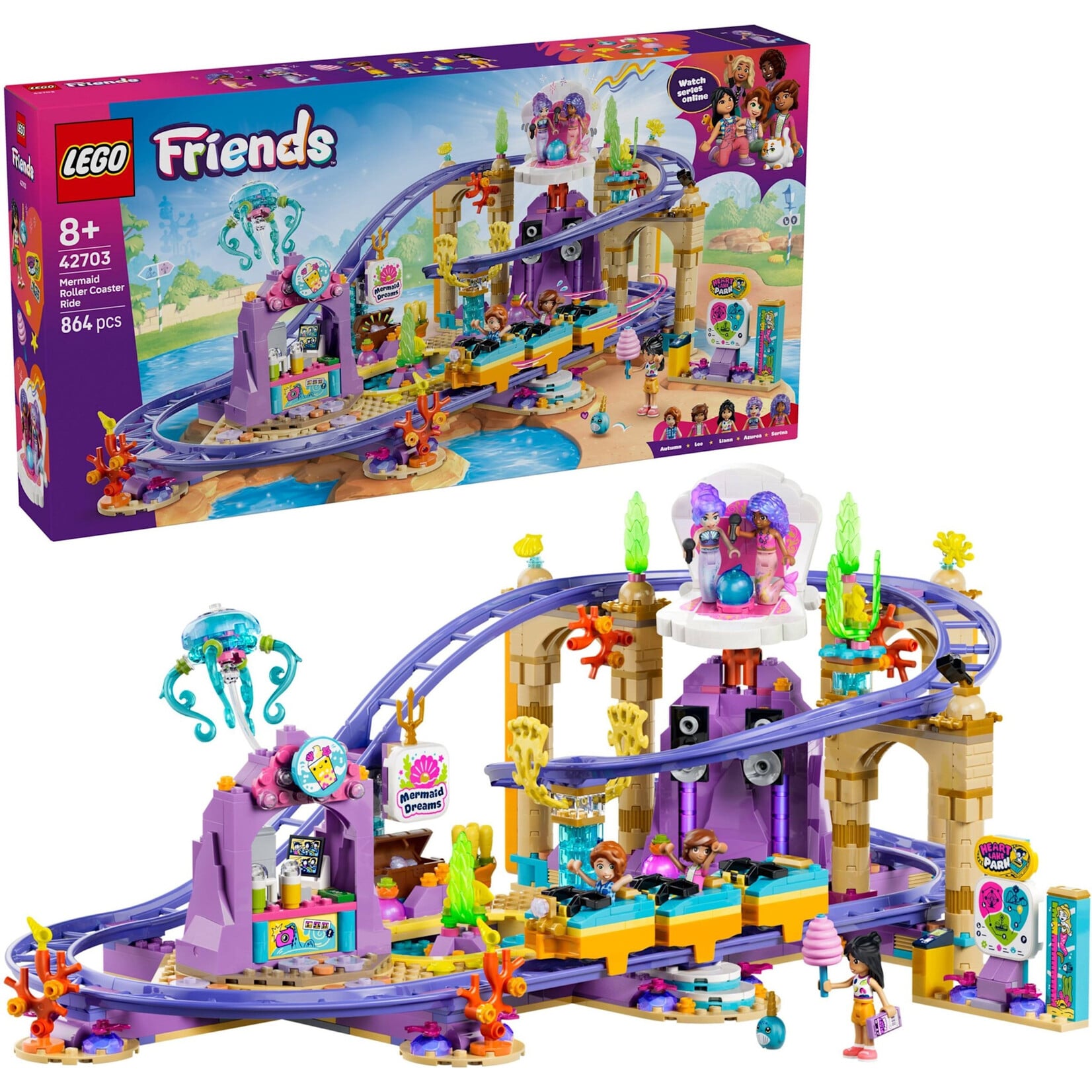 LEGO Zeemeerminnenachtbaan - 42703