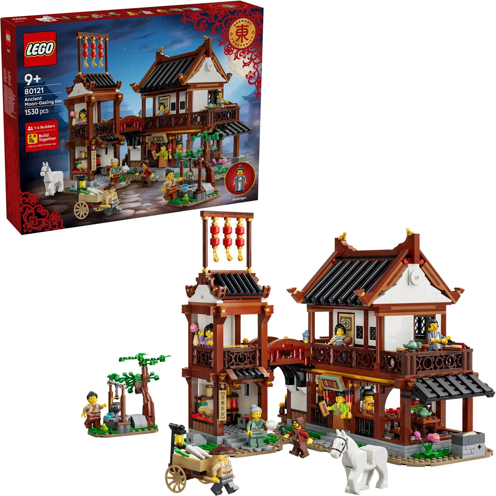 LEGO Historische Maanfeest herberg - 80121