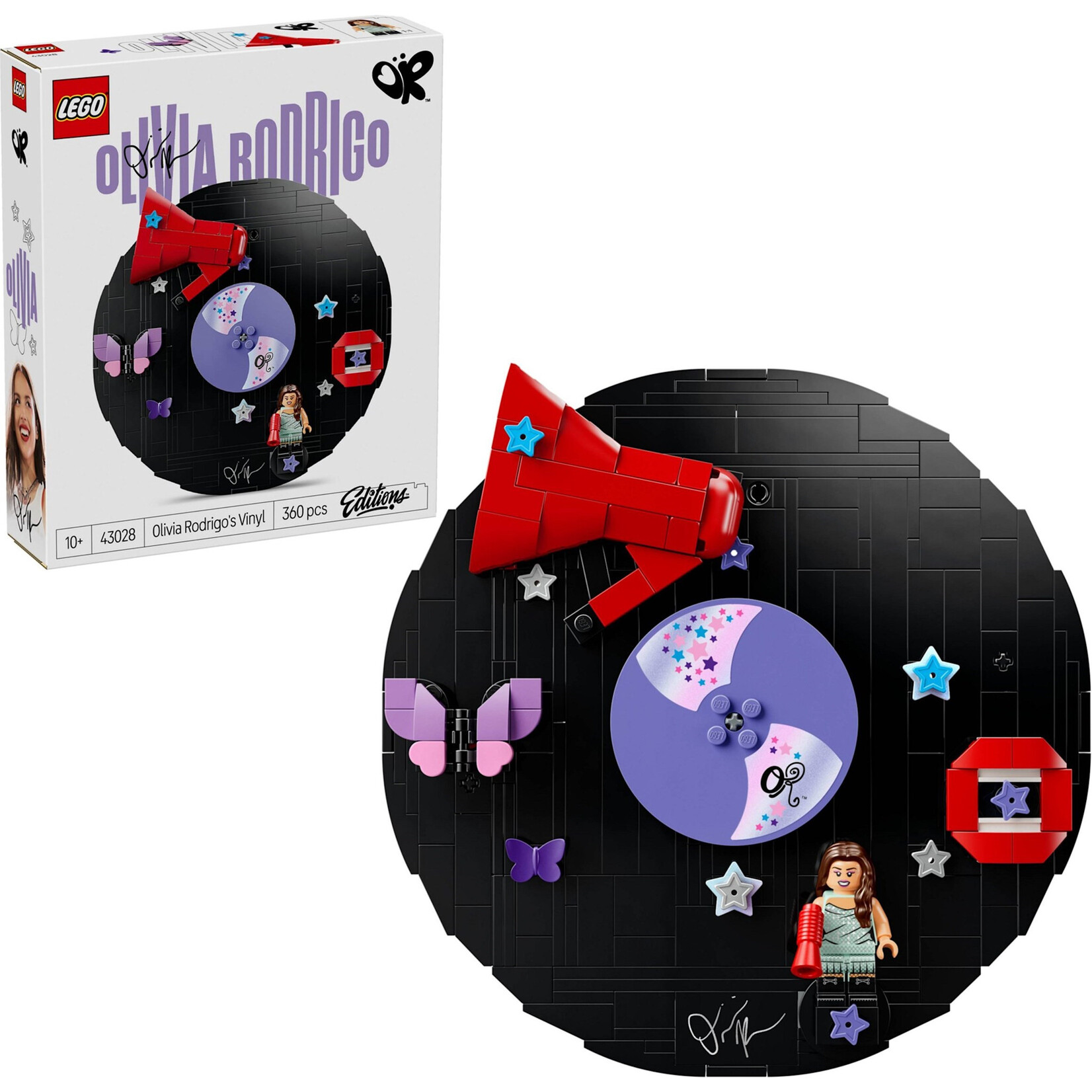 LEGO Olivia Rodrigo's vinylplaat - 43028