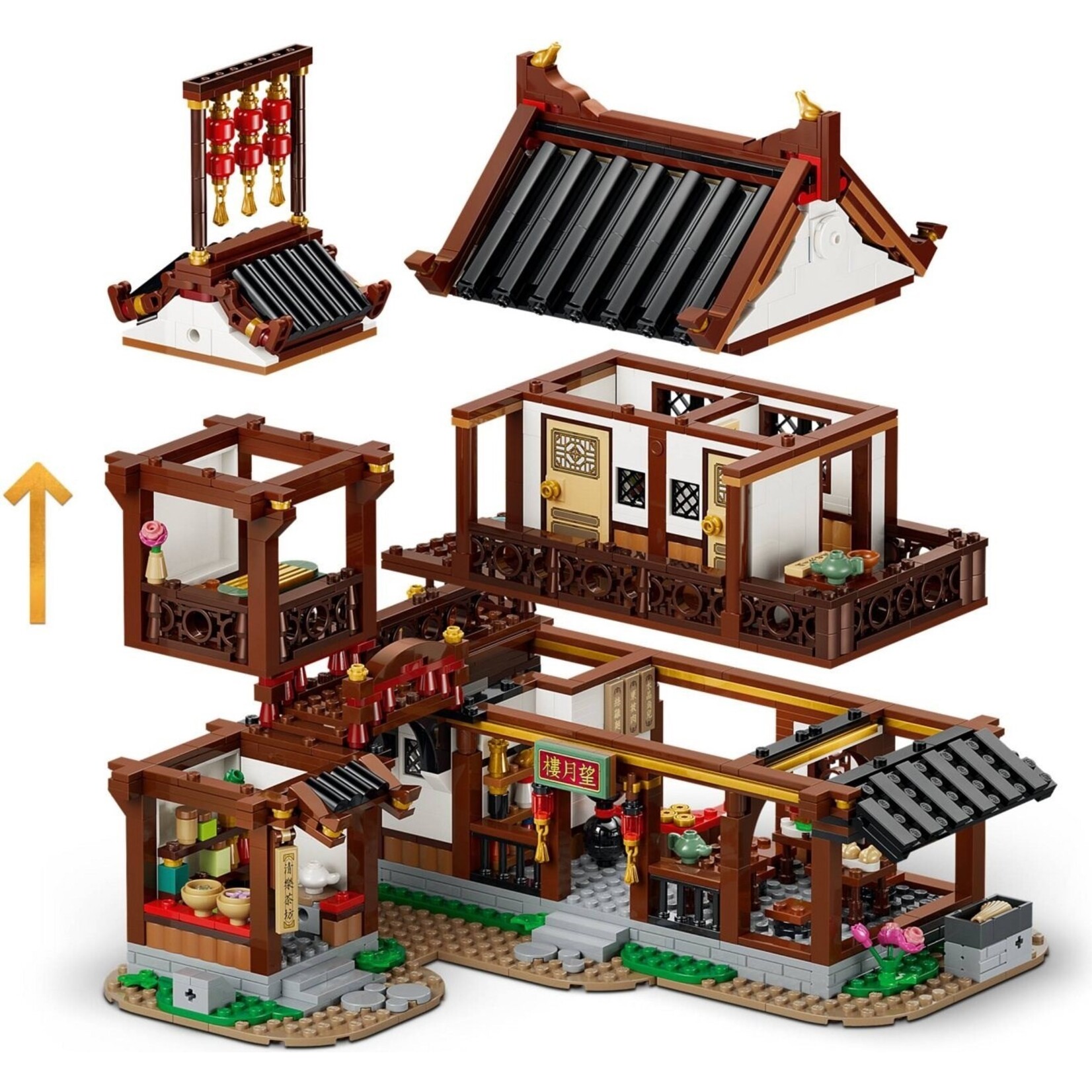 LEGO Historische Maanfeest herberg - 80121