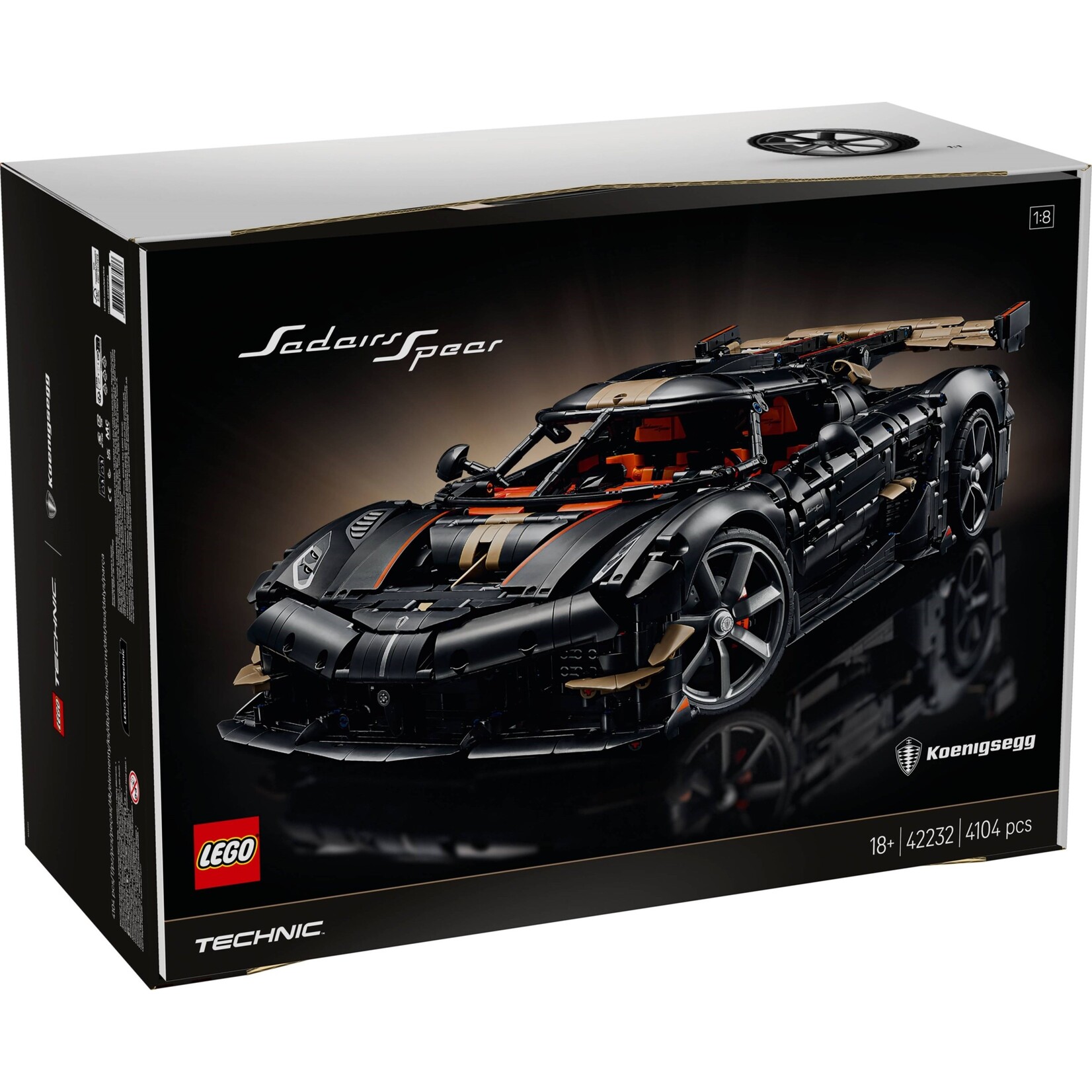 LEGO Koenigsegg Sadair's Spear megacar - 42232