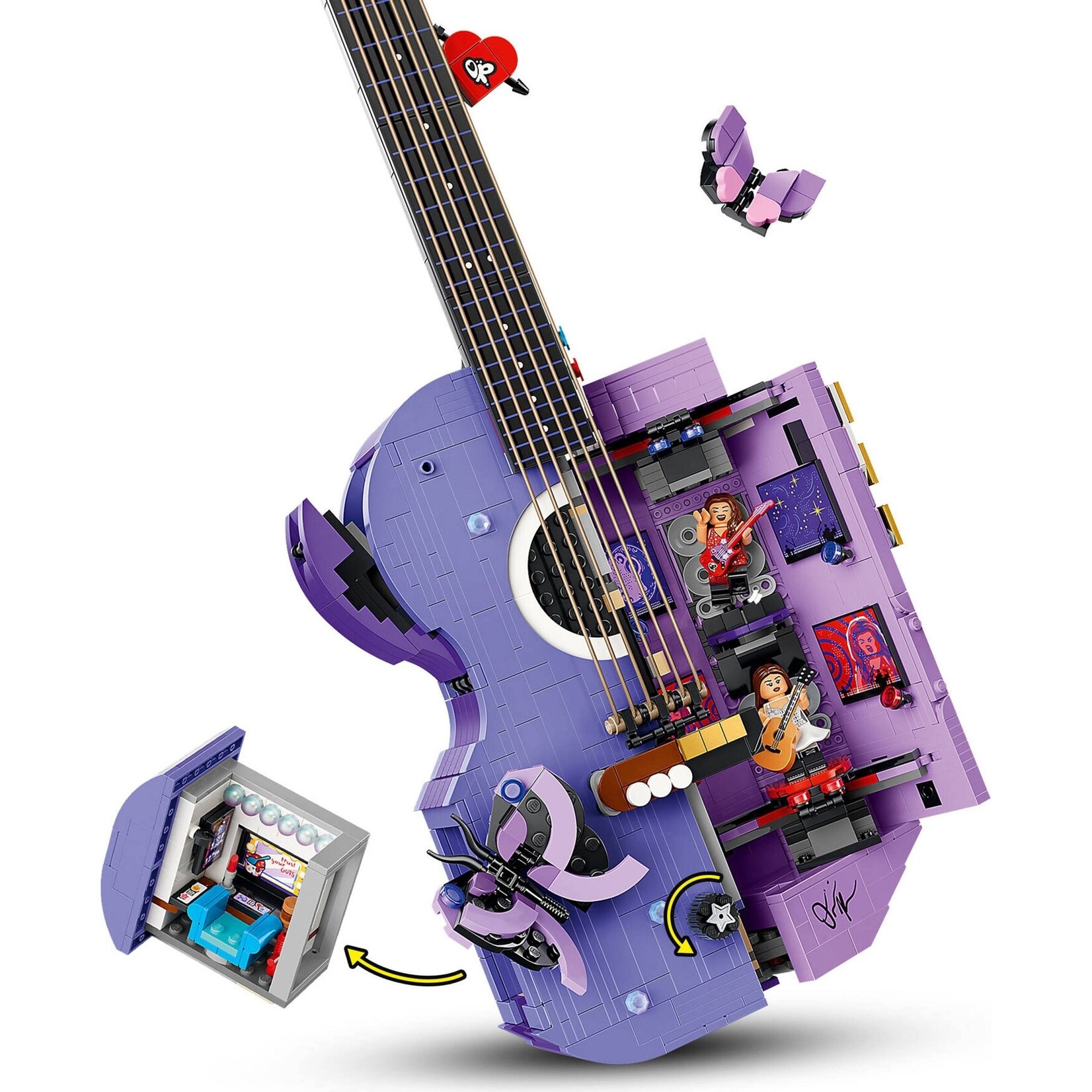LEGO Olivia Rodrigo's dubbele gitaar - 43031
