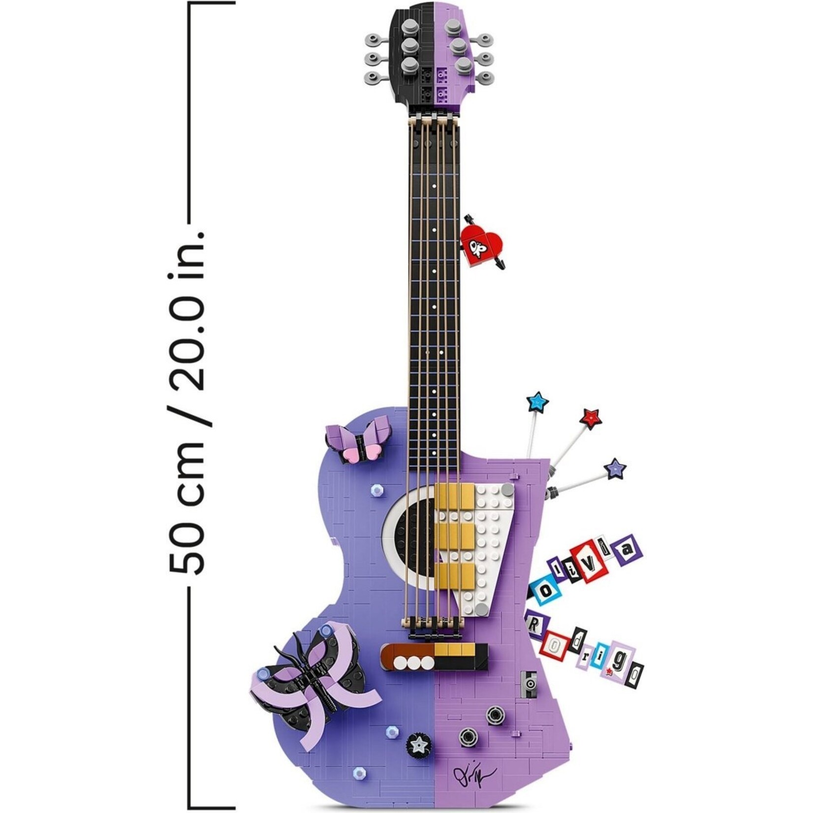 LEGO Olivia Rodrigo's dubbele gitaar - 43031