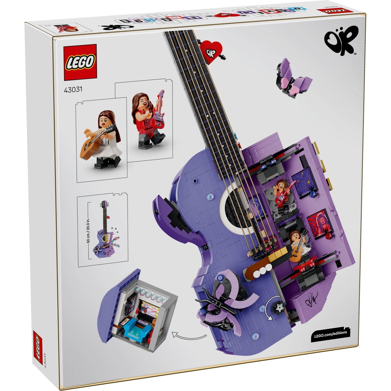 LEGO Olivia Rodrigo's dubbele gitaar - 43031