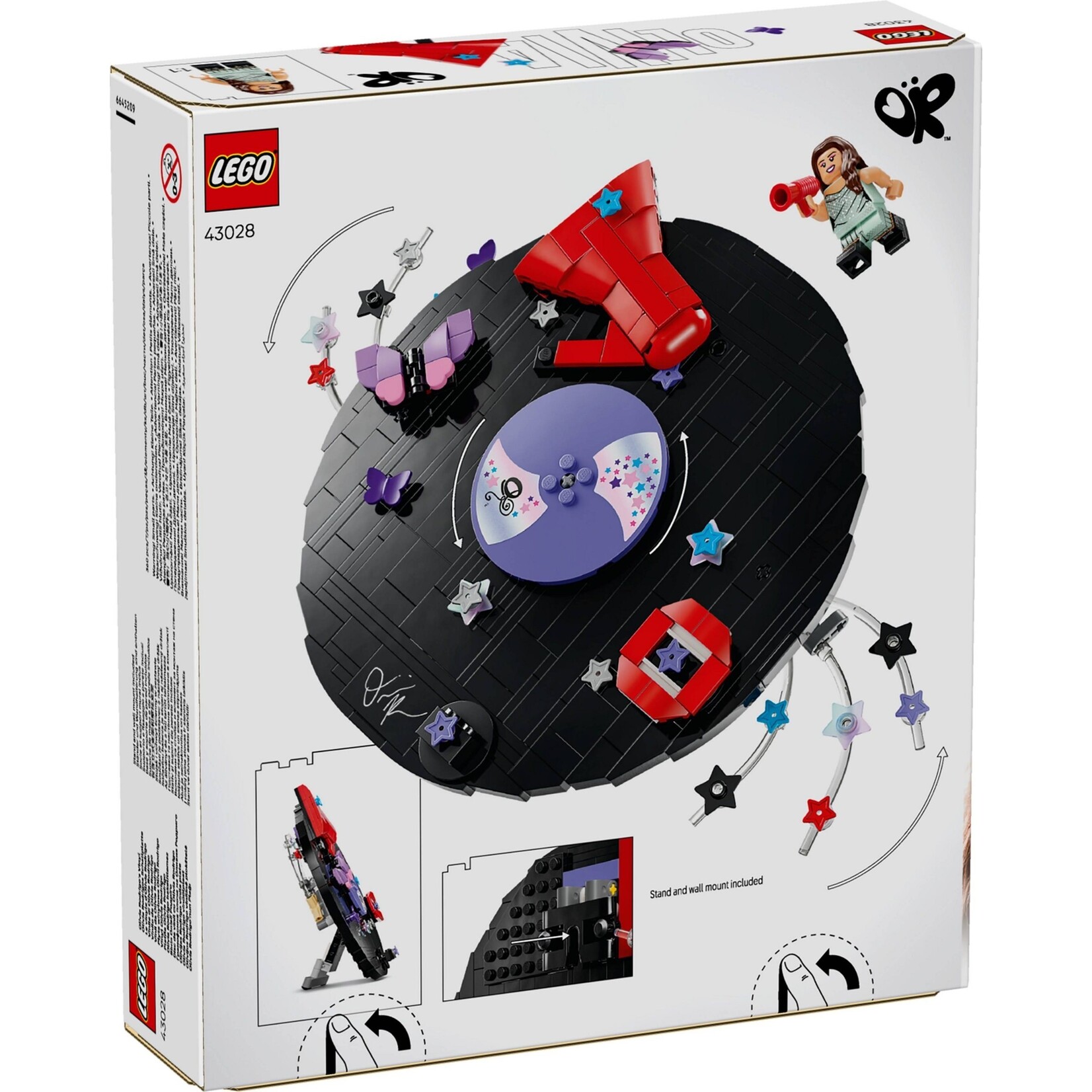 LEGO Olivia Rodrigo's vinylplaat - 43028