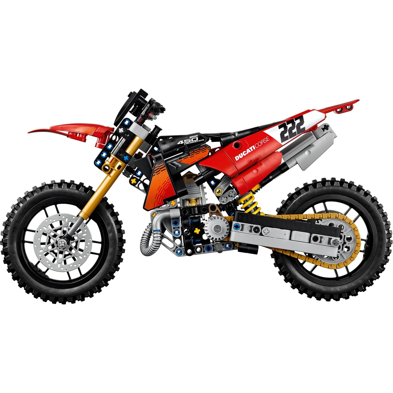 LEGO Ducati Desmo450 MX Factory motor  - 42238